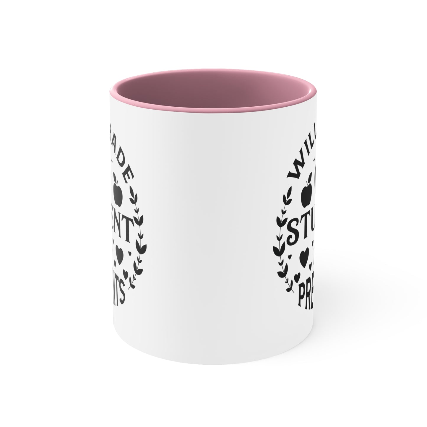 Will Trade Students For Presents Accent Coffee Mug, 11oz