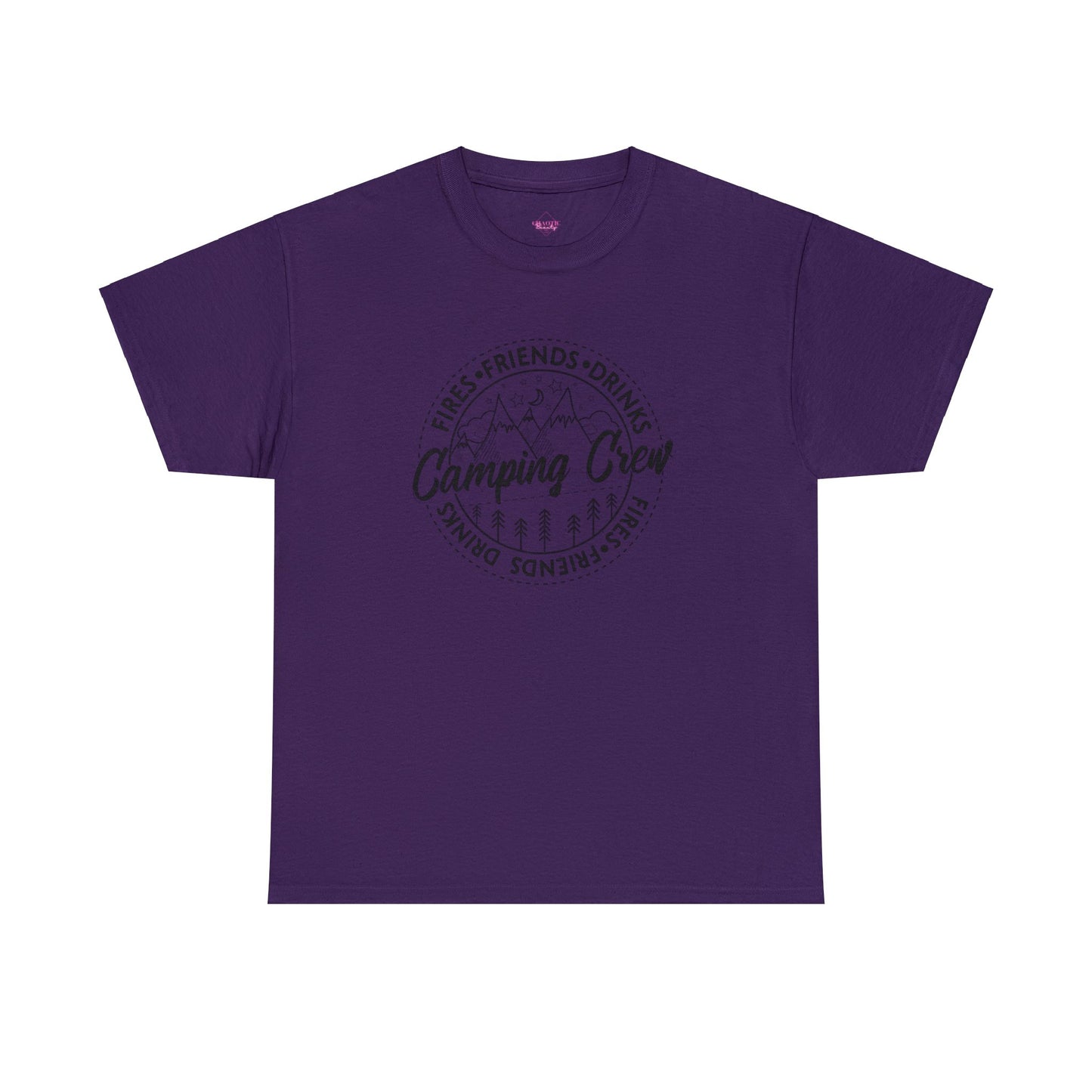 Camping Crew Unisex Heavy Cotton Tee