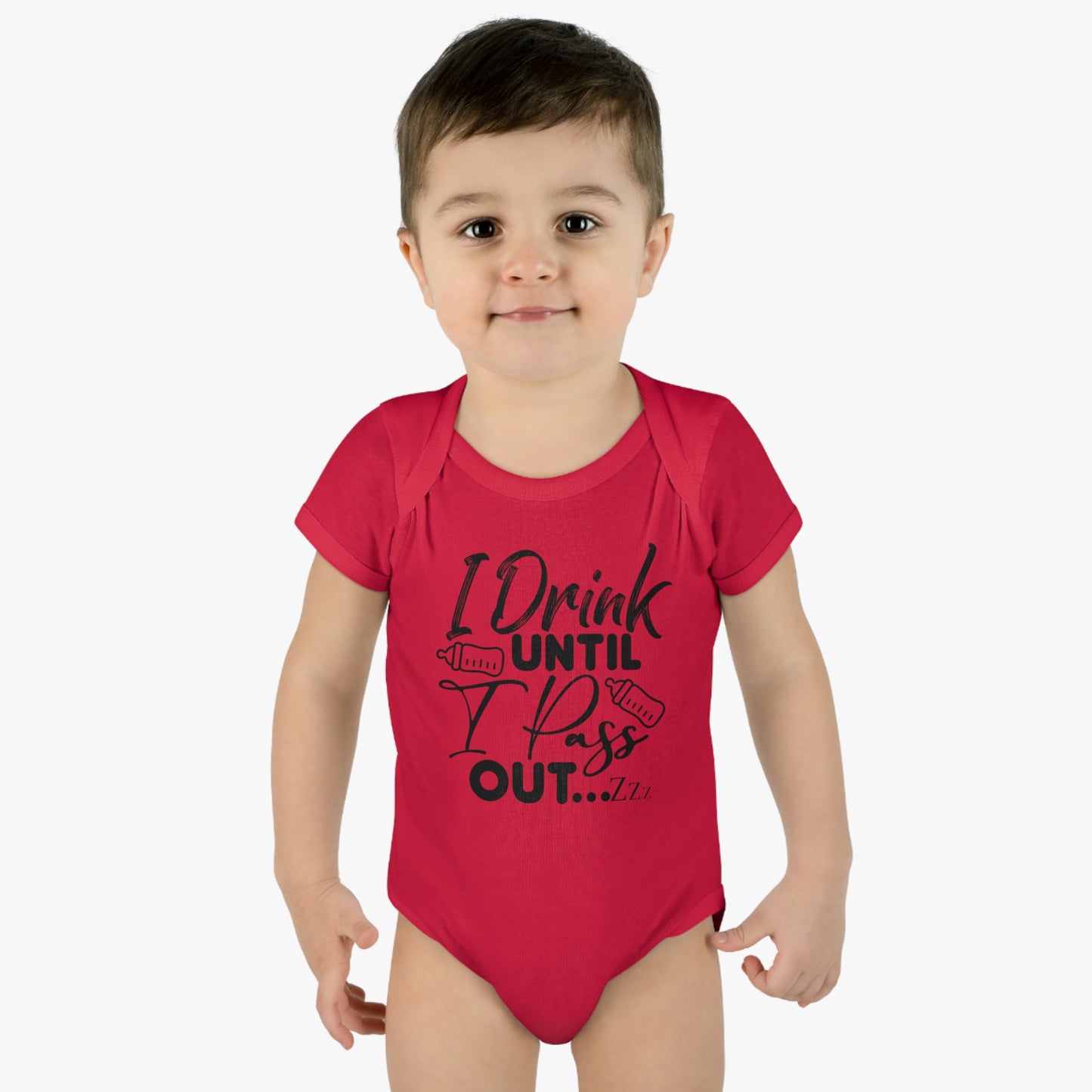 I Drink Until I Pass Out Infant Baby Rib Bodysuit