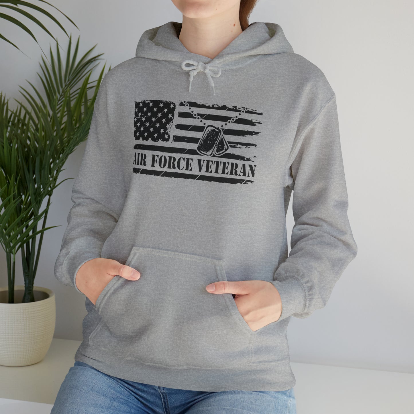Air Force Veteran Unisex Heavy Blend™ Hooded Sweatshirt