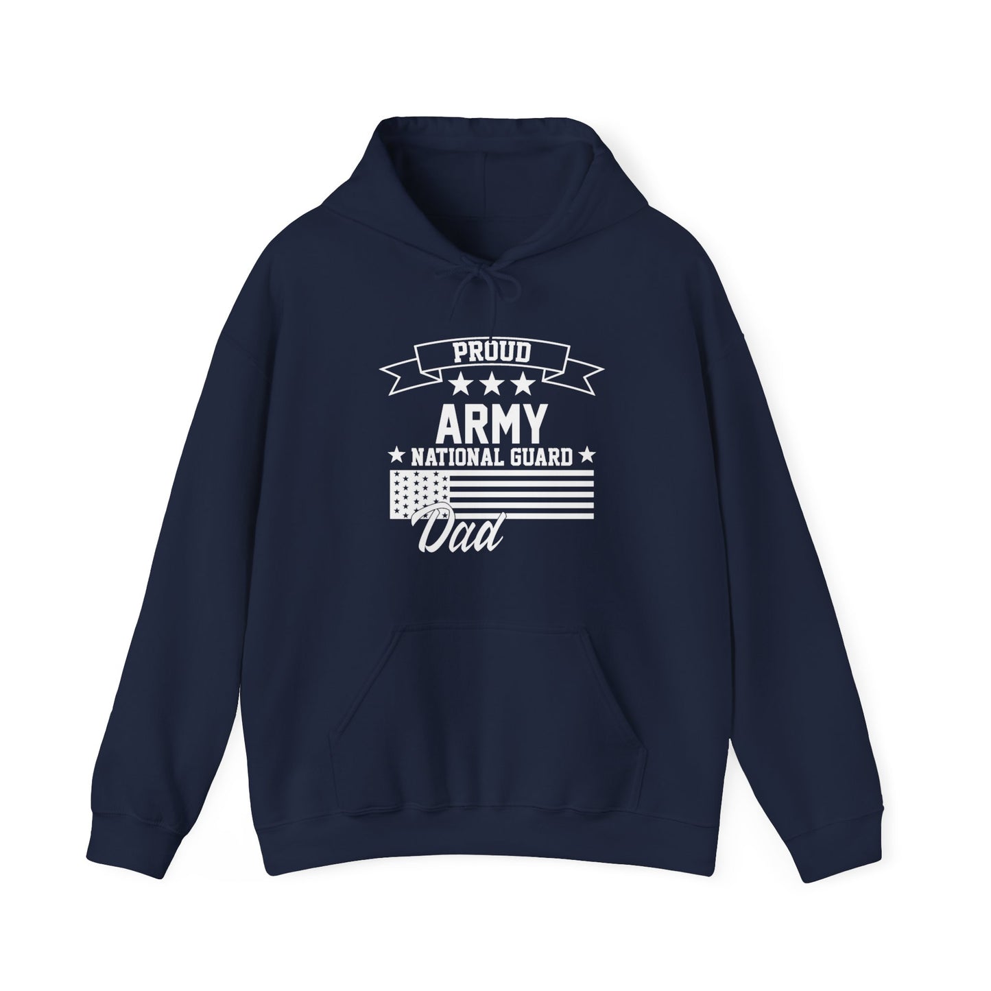 Proud Army National Guard DAD Unisex Heavy Blend™ Hooded Sweatshirt