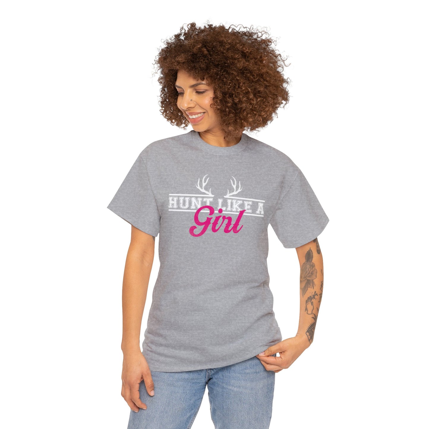 Hunt Like a Girl Unisex Heavy Cotton Tee