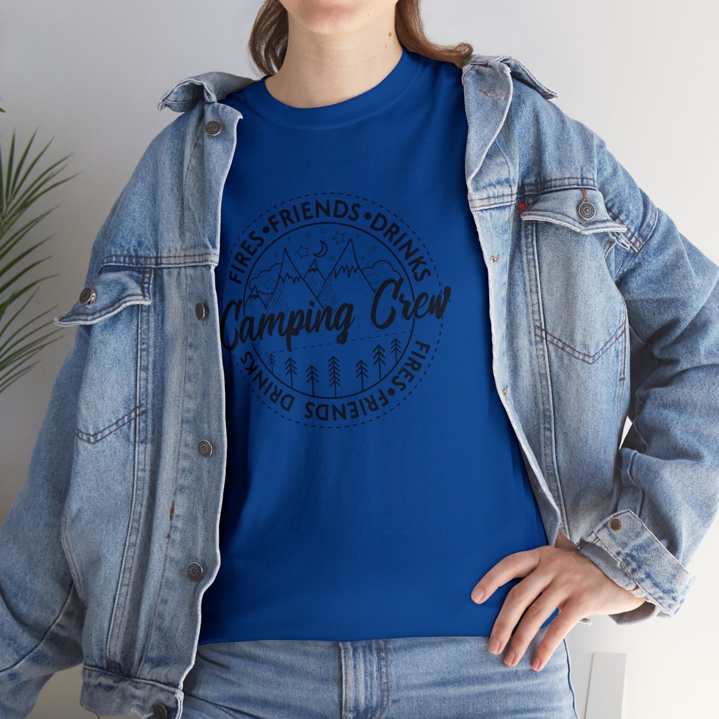 Camping Crew Unisex Heavy Cotton Tee
