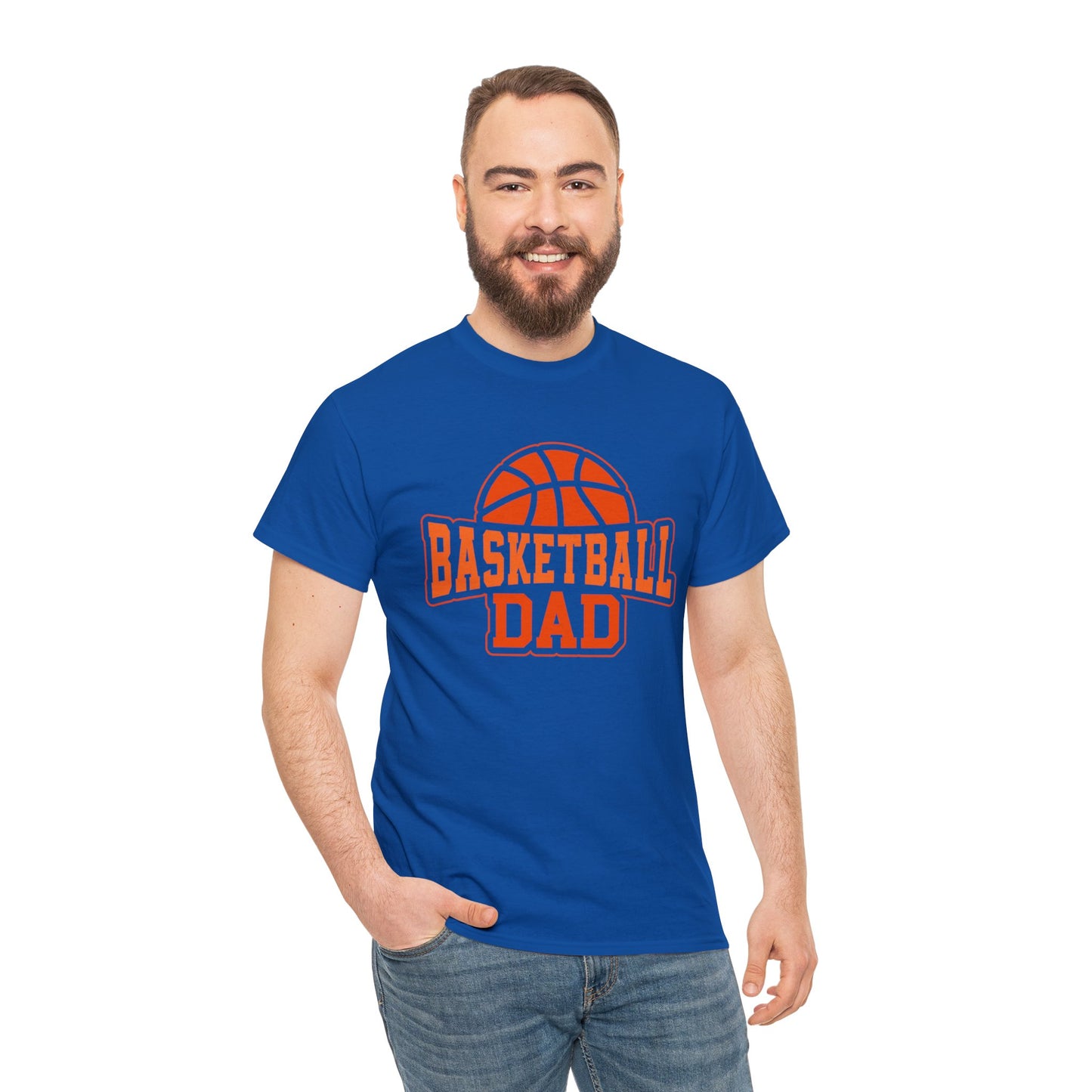 Basketball Dad Unisex Heavy Cotton Tee