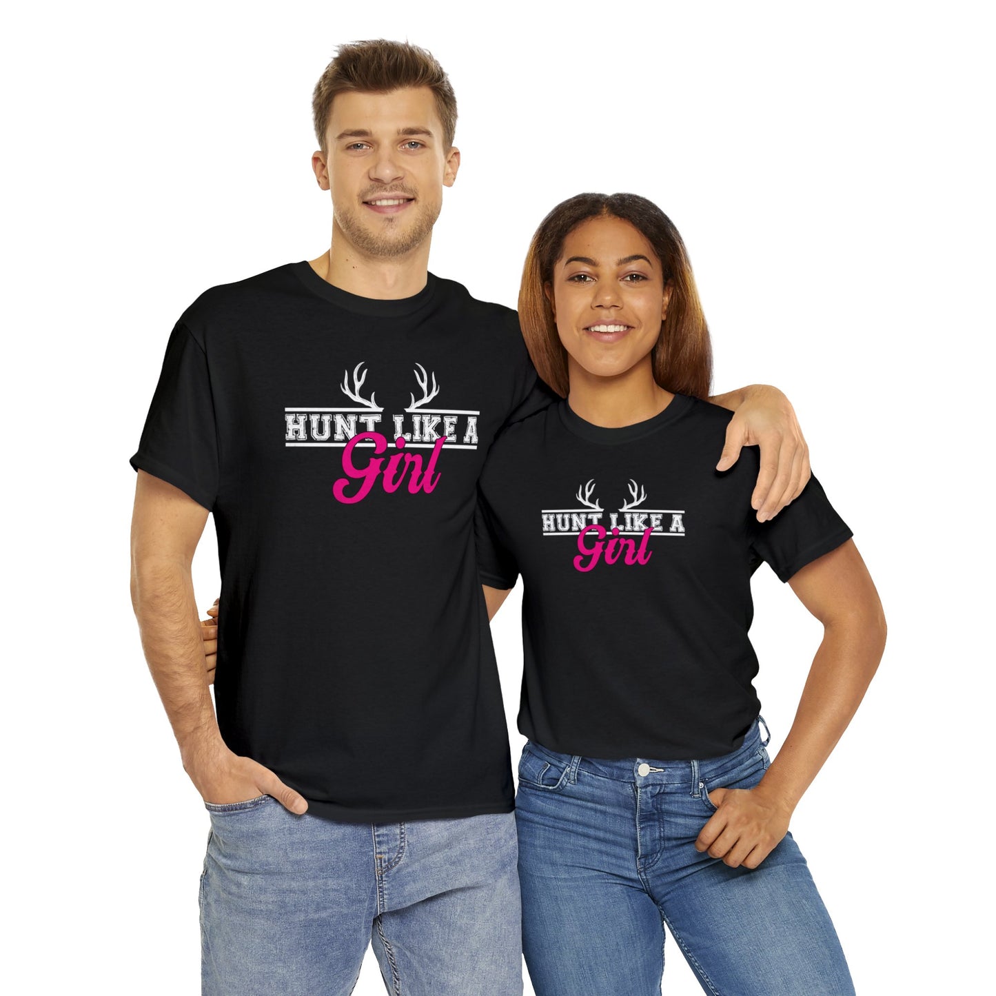 Hunt Like a Girl Unisex Heavy Cotton Tee