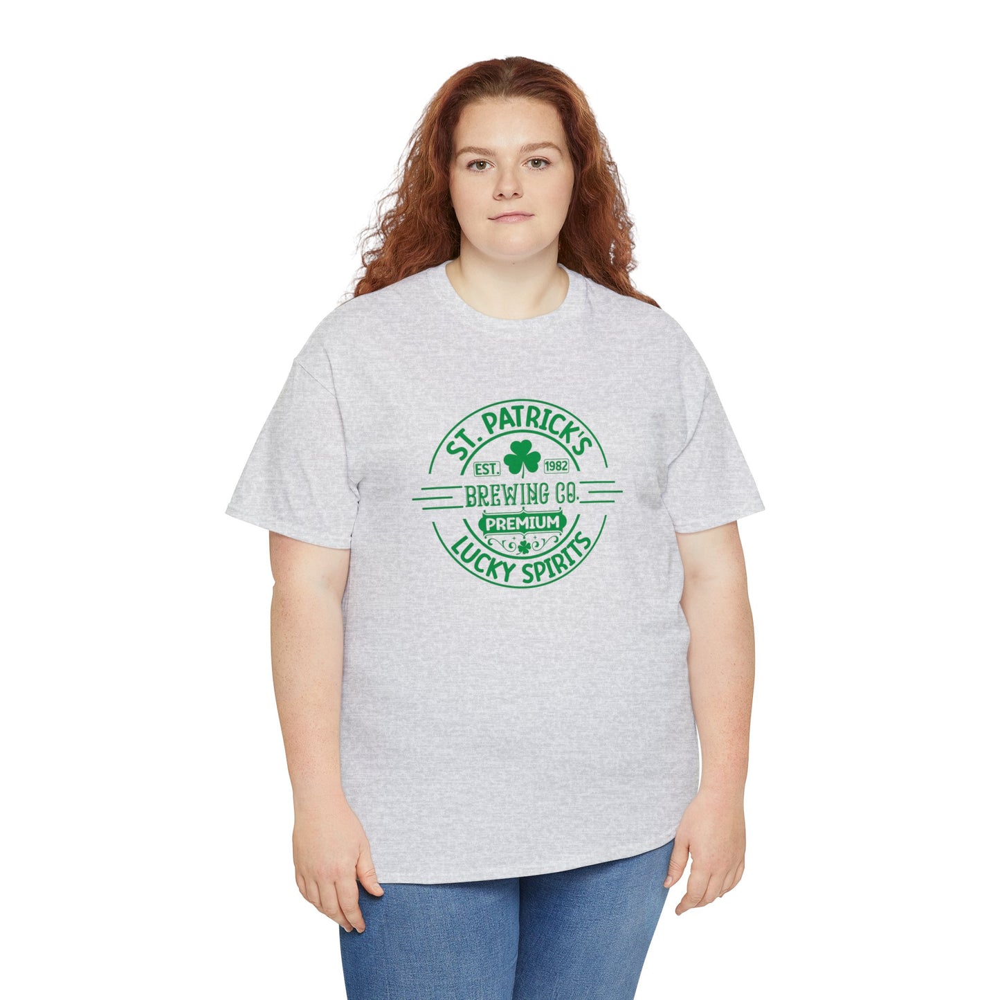 St. Patrick's Brewing Co. Style 3 Unisex Heavy Cotton Tee