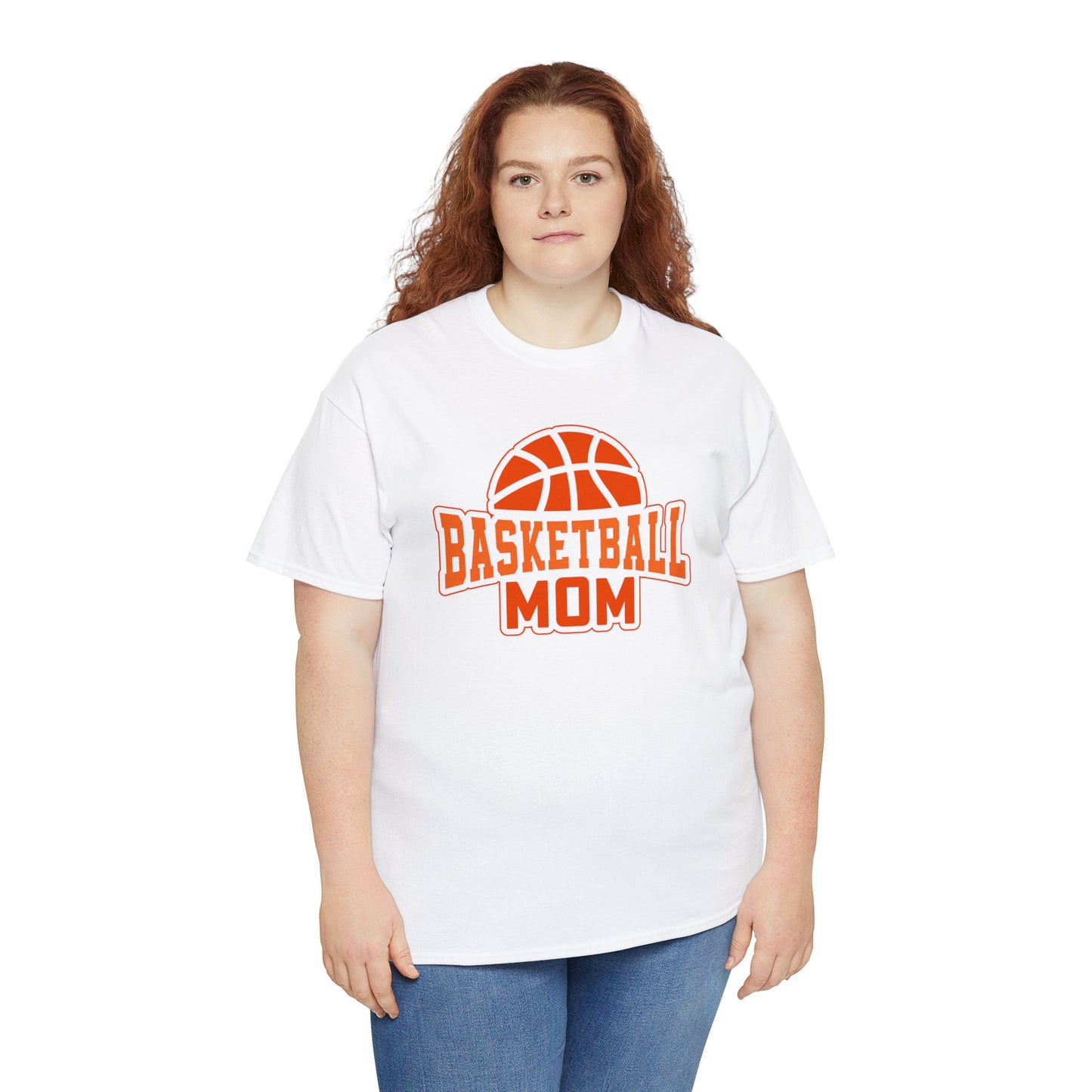 Basketball Mom Unisex Heavy Cotton Tee