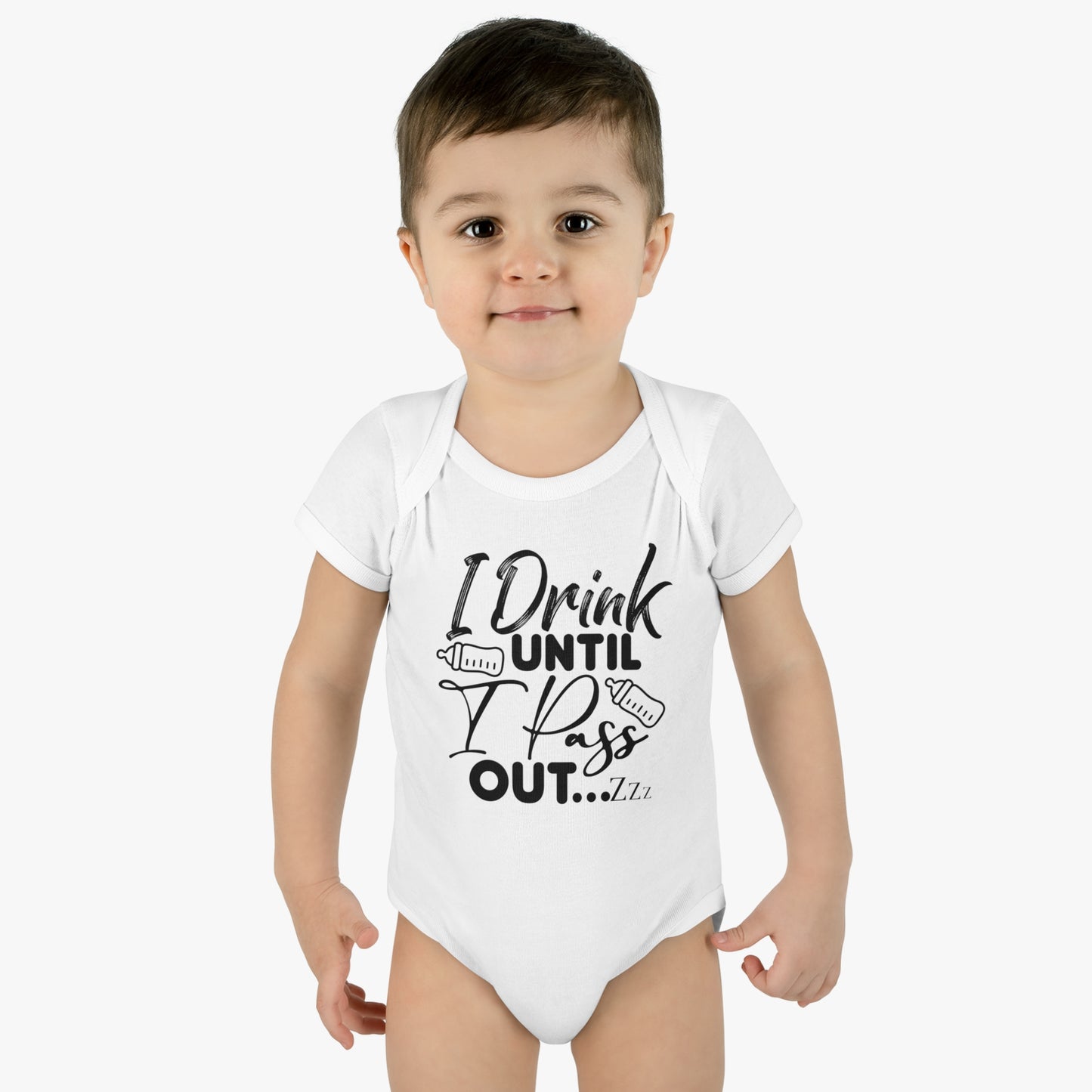 I Drink Until I Pass Out Infant Baby Rib Bodysuit