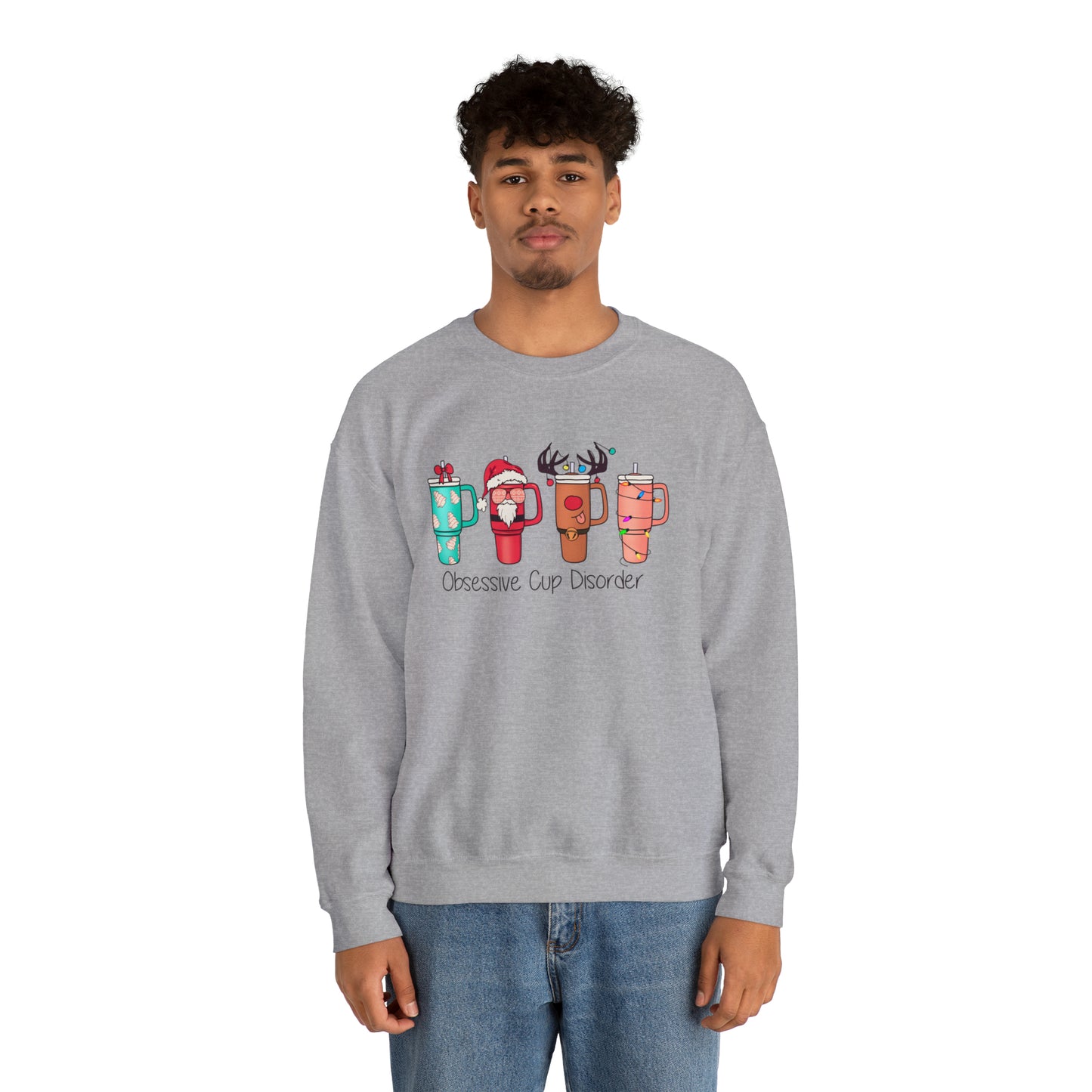 Obsessive Cup Disorder Unisex Heavy Blend™ Crewneck Sweatshirt