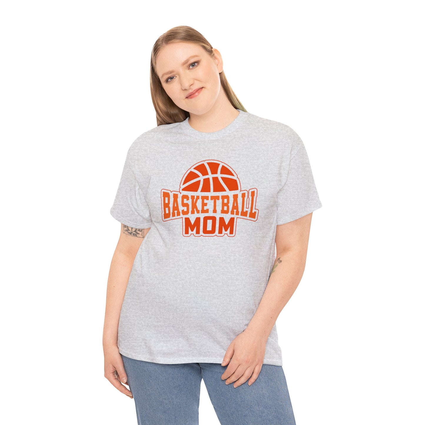 Basketball Mom Unisex Heavy Cotton Tee
