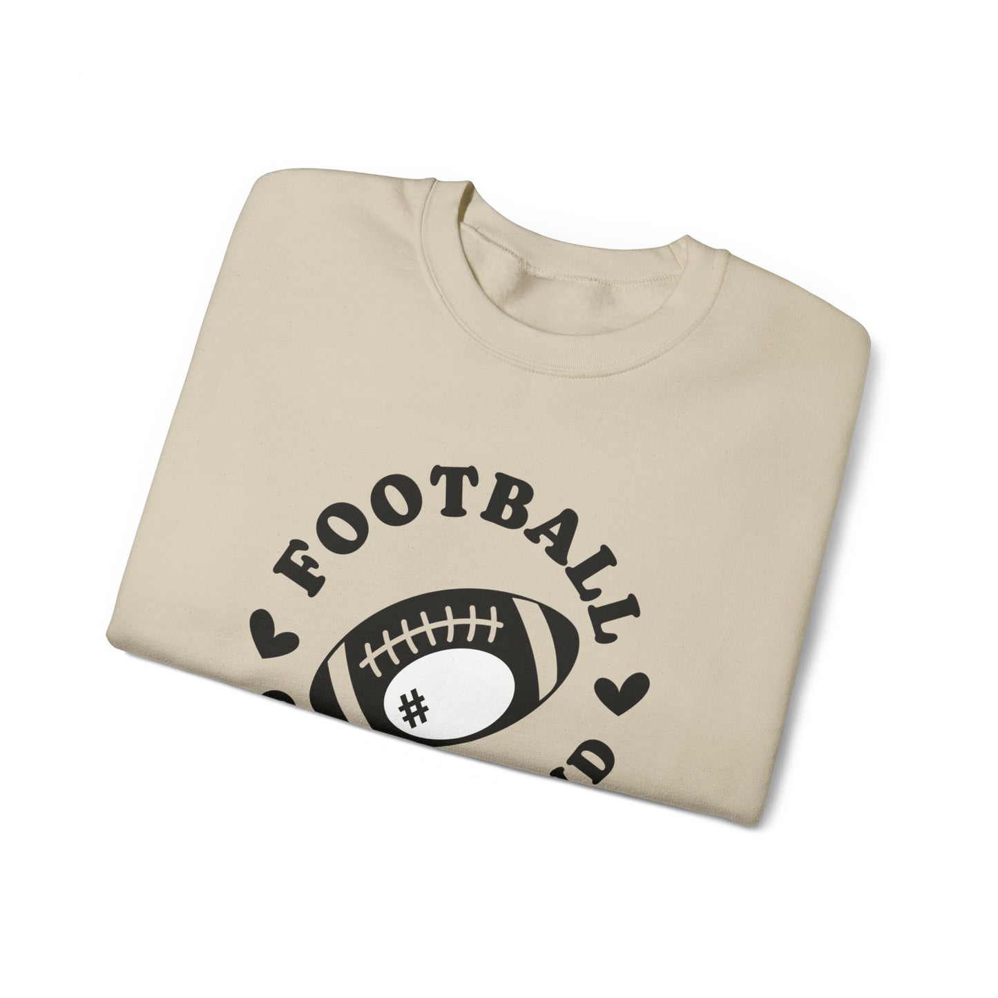 Football Girlfriend Unisex Heavy Blend™ Crewneck Sweatshirt