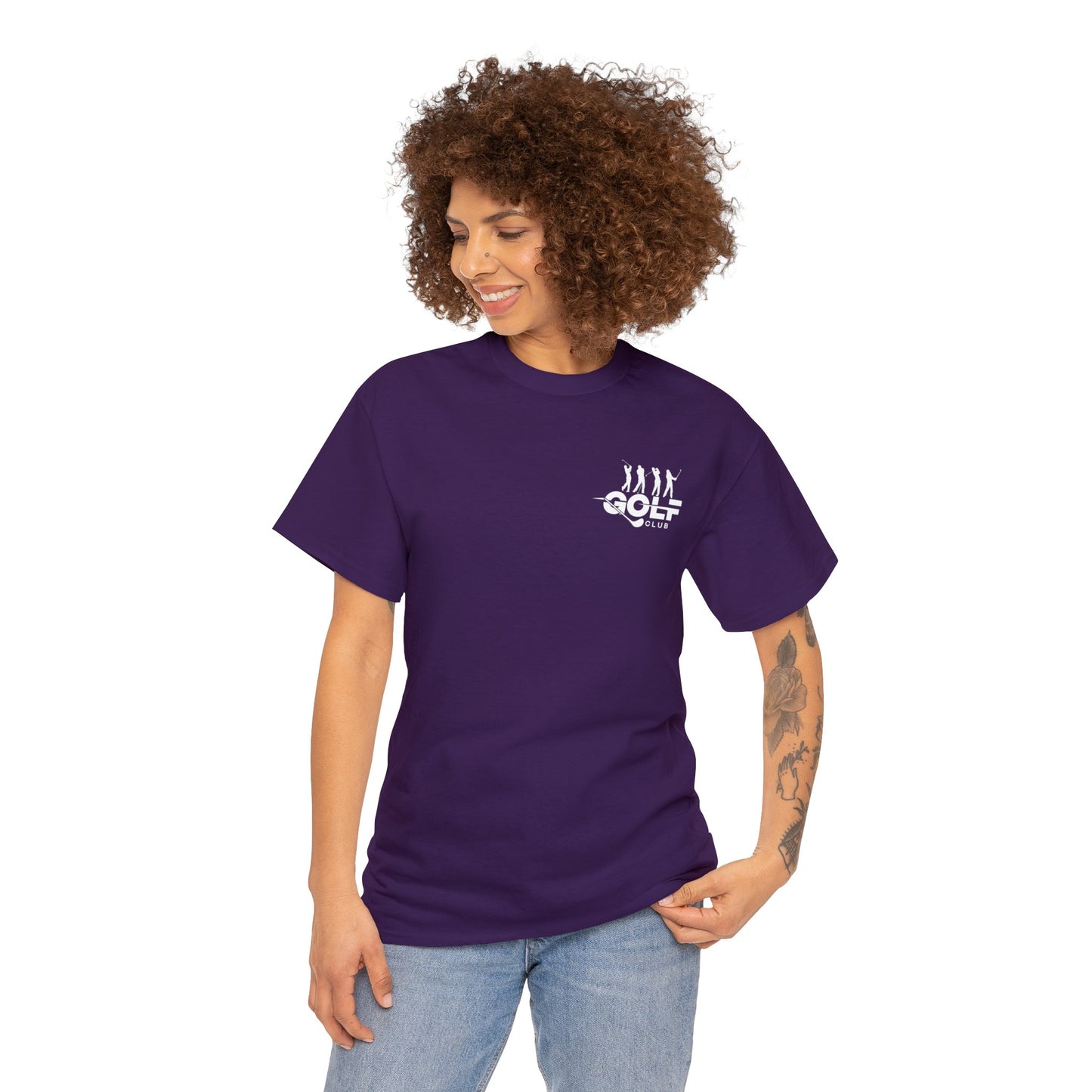 You Dont Stop Golfing When You Get Old You Get Old When You Stop Golfing Unisex Heavy Cotton Tee