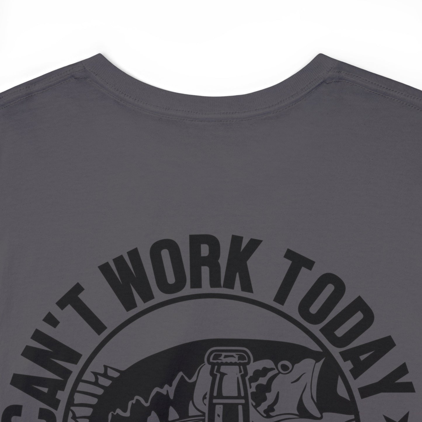 Cant Work Today My Arm Is In A Cast Unisex Heavy Cotton Tee