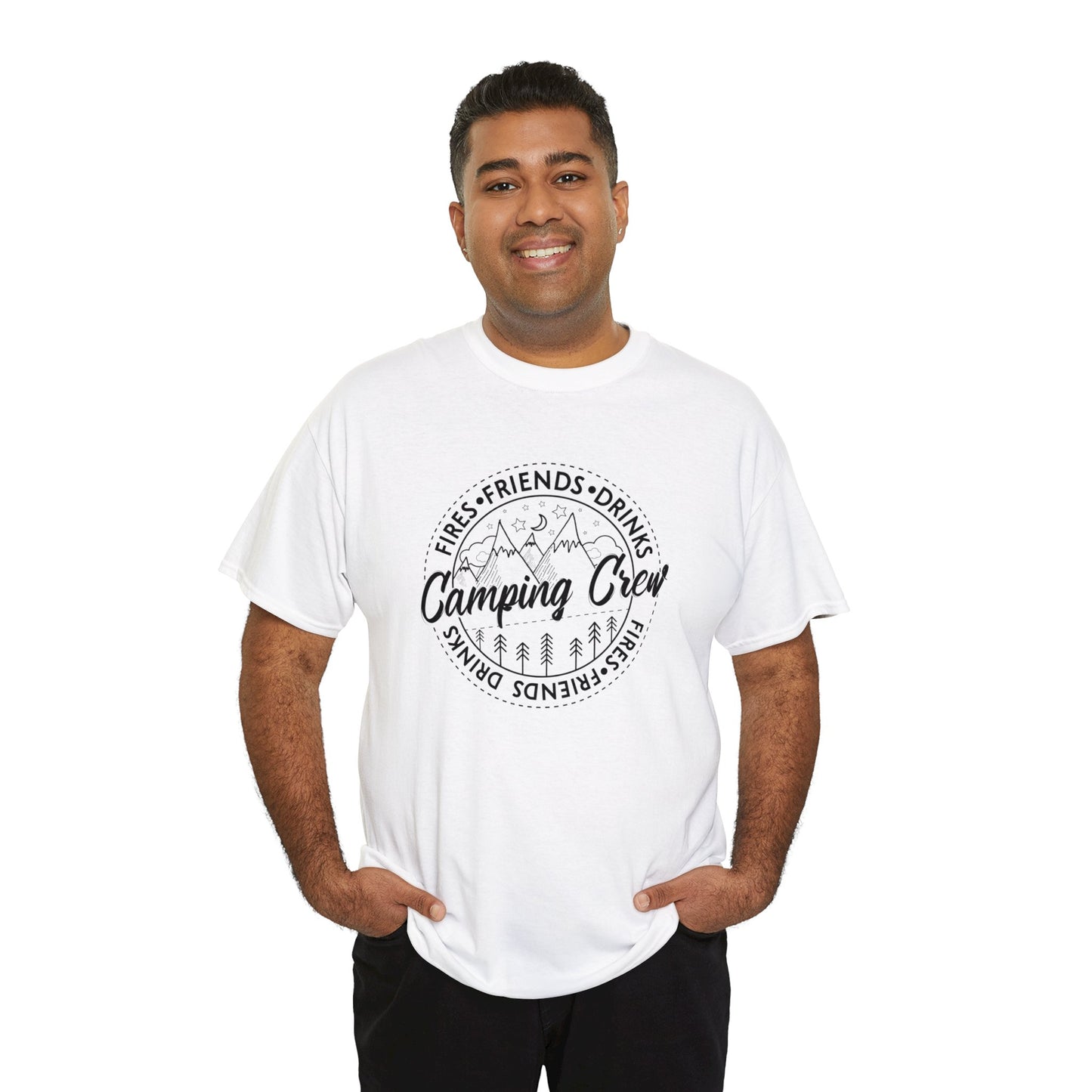 Camping Crew Unisex Heavy Cotton Tee
