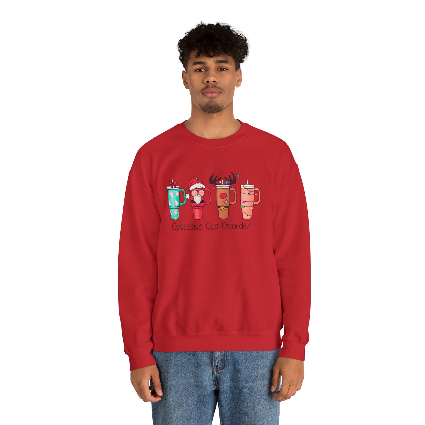 Obsessive Cup Disorder Unisex Heavy Blend™ Crewneck Sweatshirt