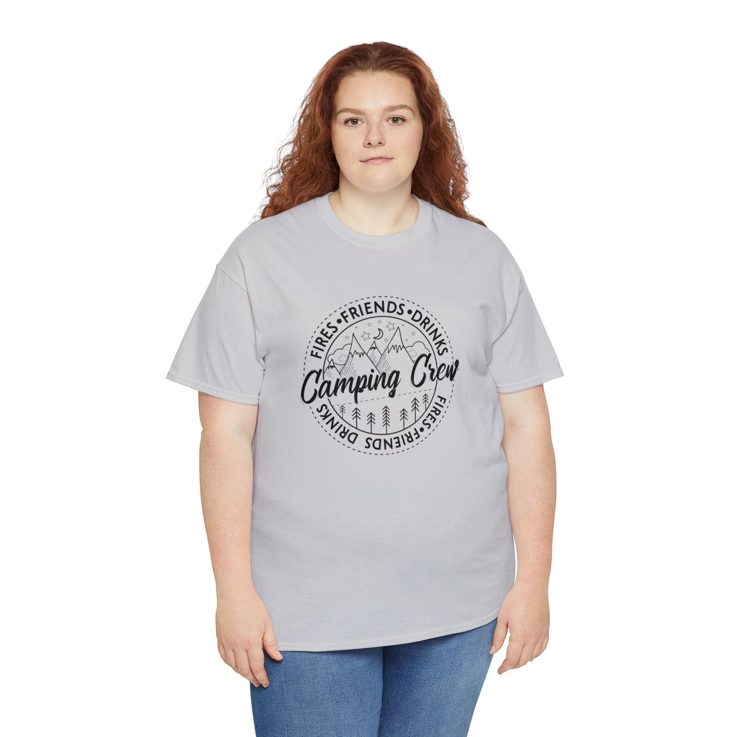 Camping Crew Unisex Heavy Cotton Tee