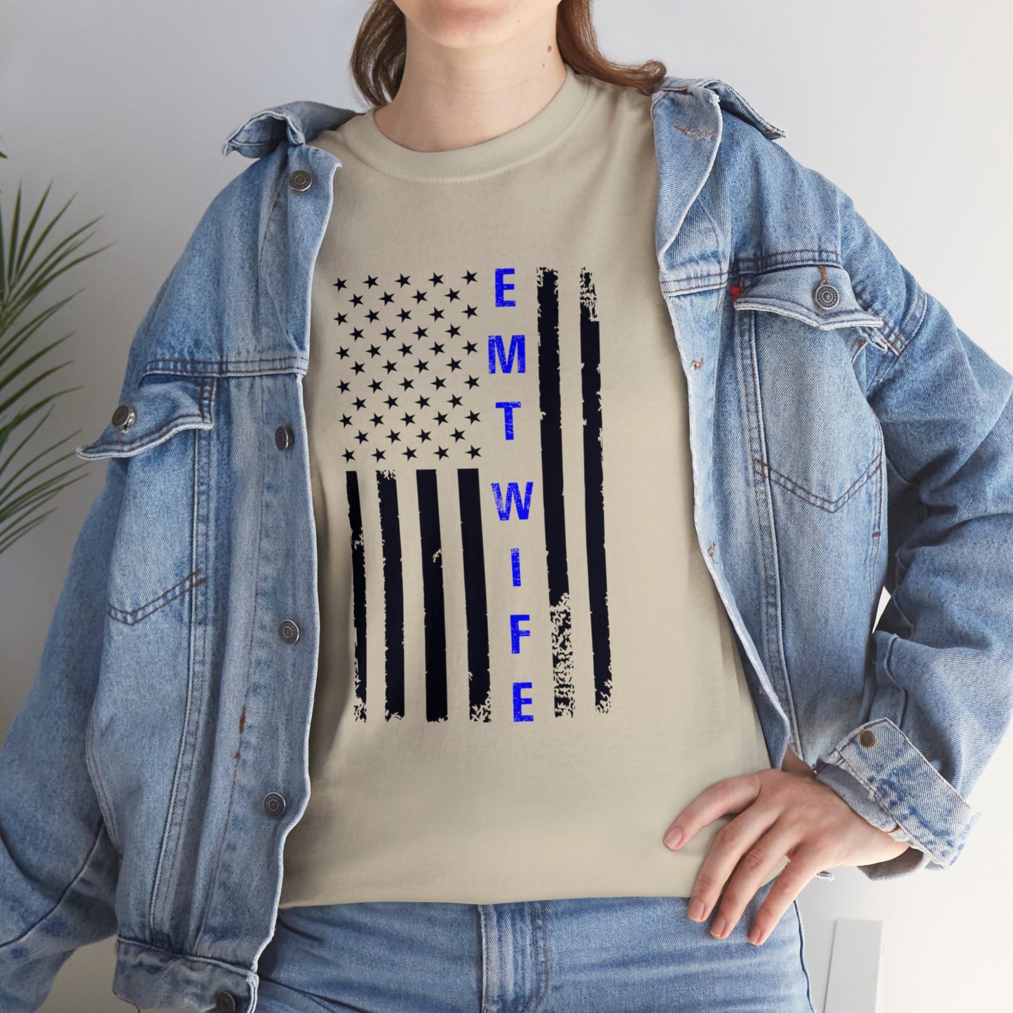 EMT Wife Unisex Heavy Cotton Tee