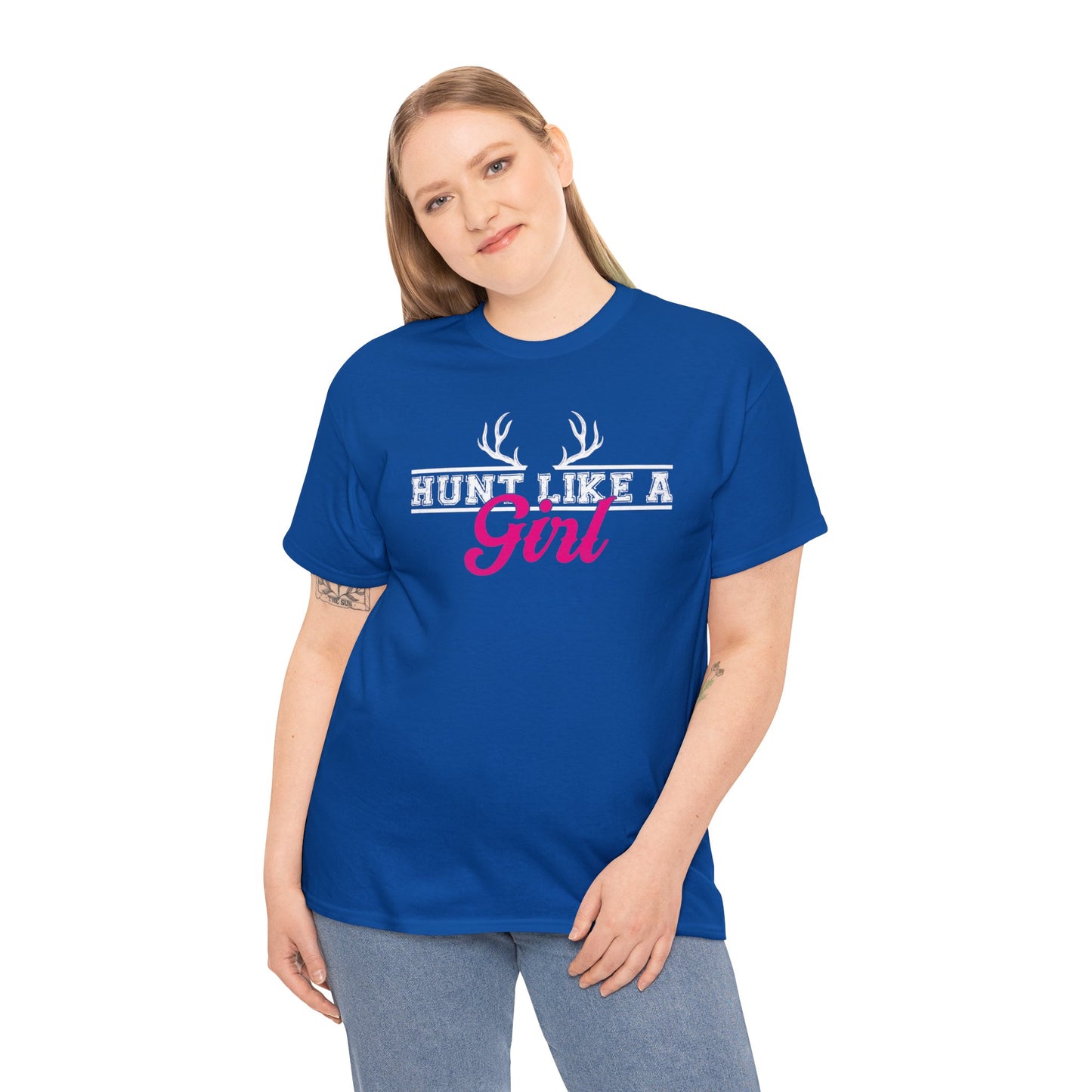 Hunt Like a Girl Unisex Heavy Cotton Tee