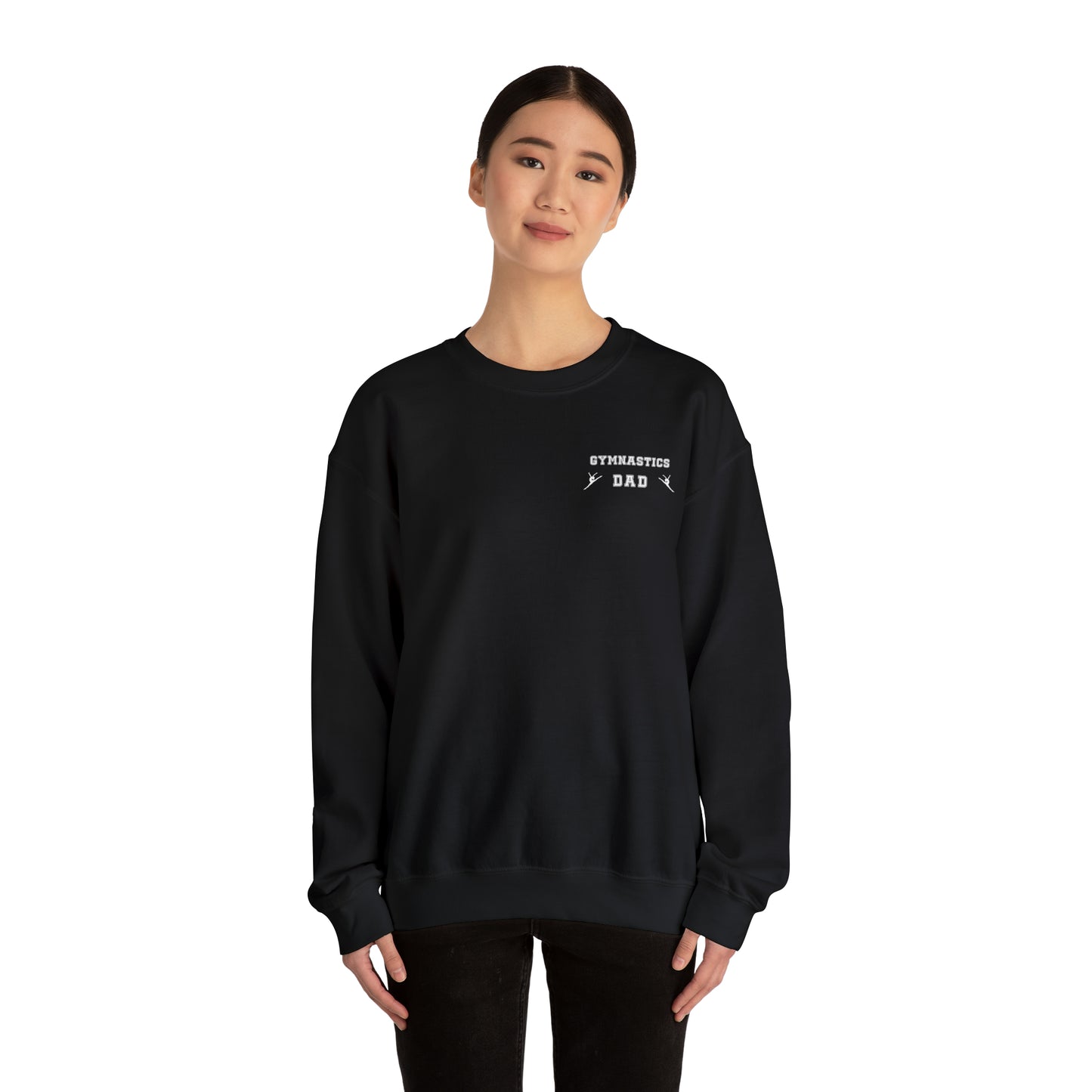 Gymastics Dad Scan For Payment Unisex Heavy Blend™ Crewneck Sweatshirt