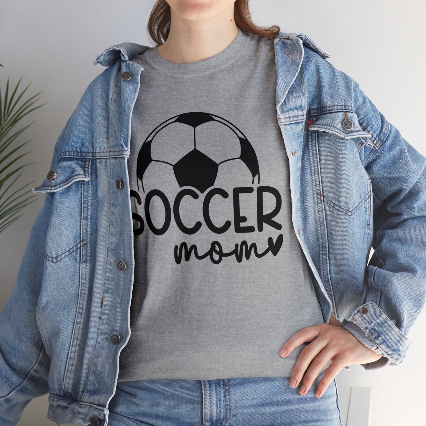 Soccer MOM Unisex Heavy Cotton Tee
