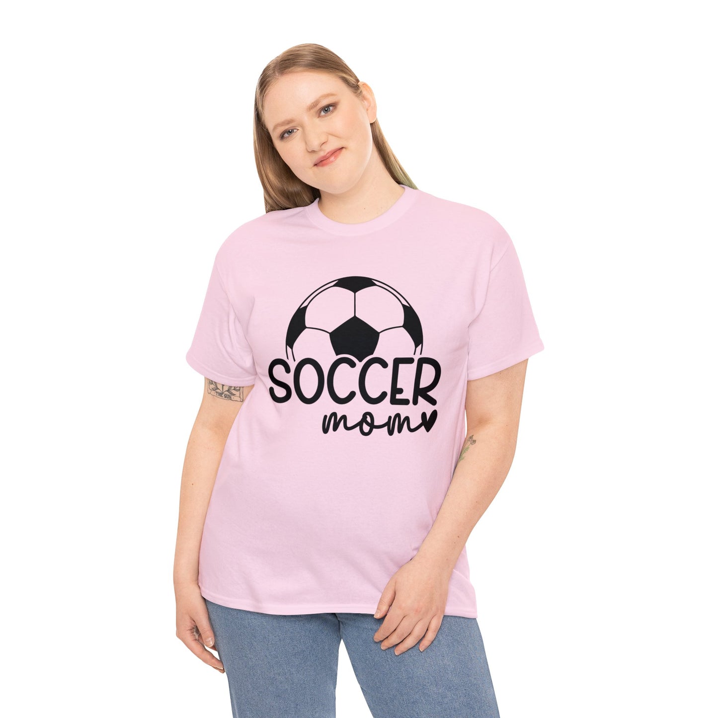 Soccer MOM Unisex Heavy Cotton Tee