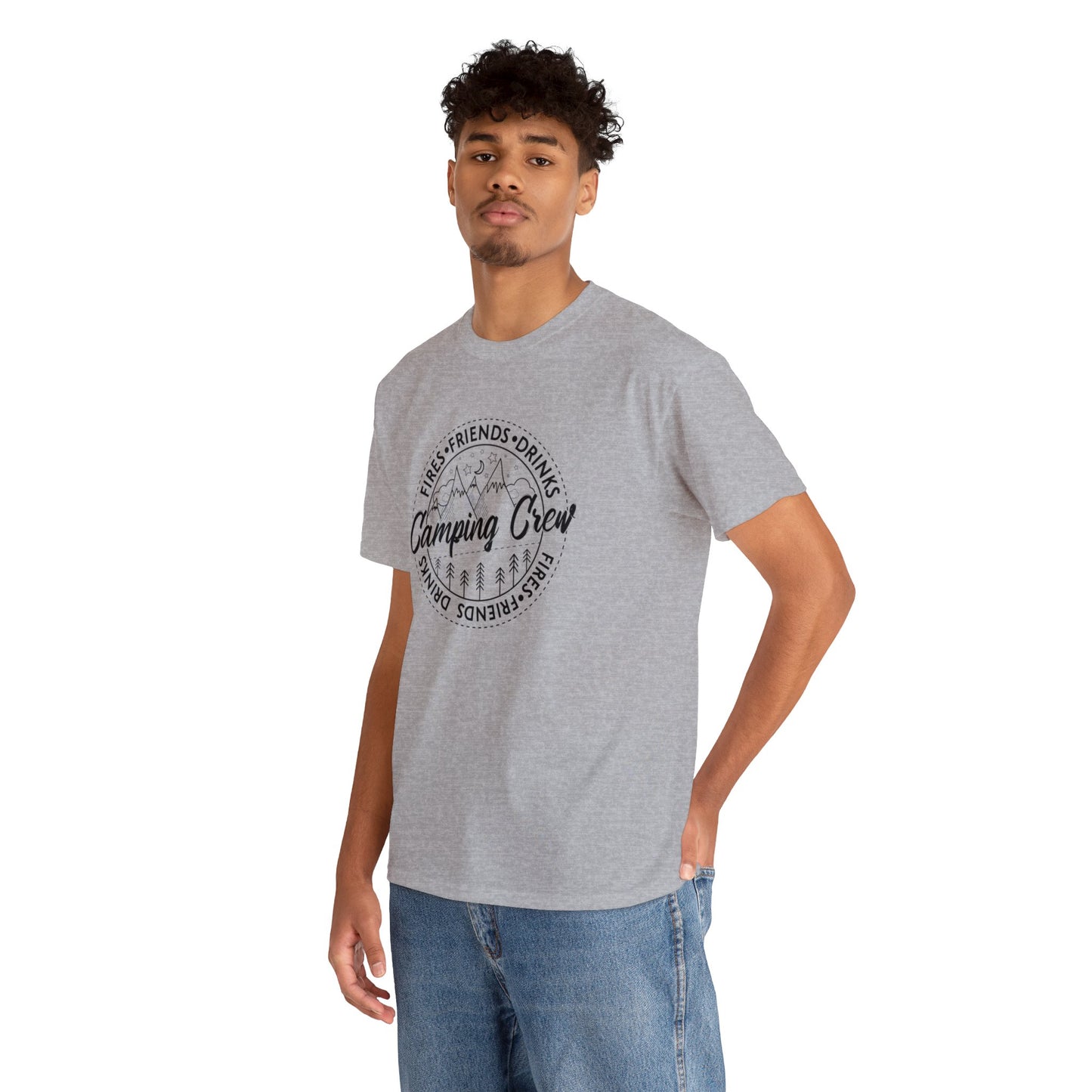 Camping Crew Unisex Heavy Cotton Tee