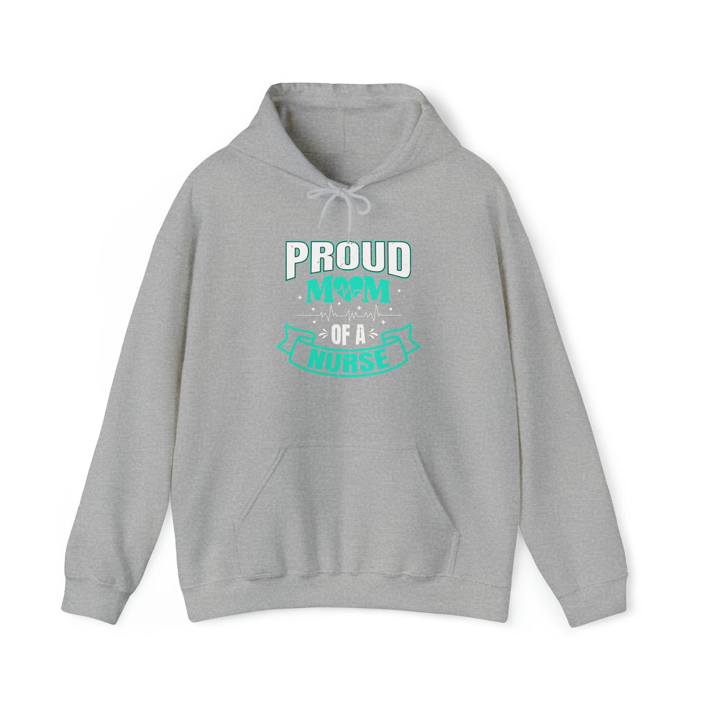 Proud Mom of a Nurse Unisex Heavy Blend™ Hooded Sweatshirt