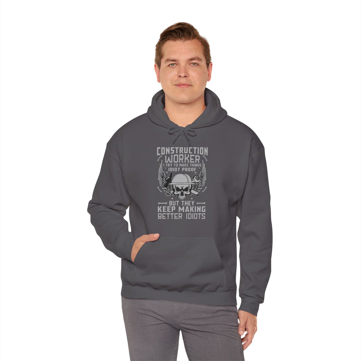 Contruction Worker Unisex Heavy Blend™ Hooded Sweatshirt