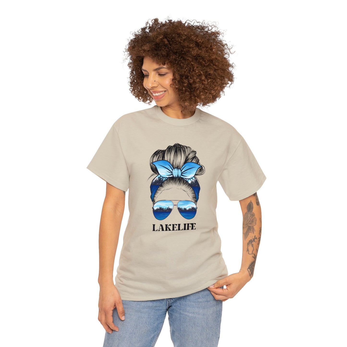 LAKELIFE Unisex Heavy Cotton Tee