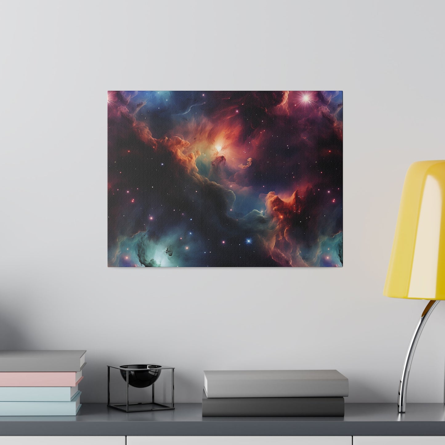 Cosmic Nebula Matte Canvas, Stretched, 0.75"