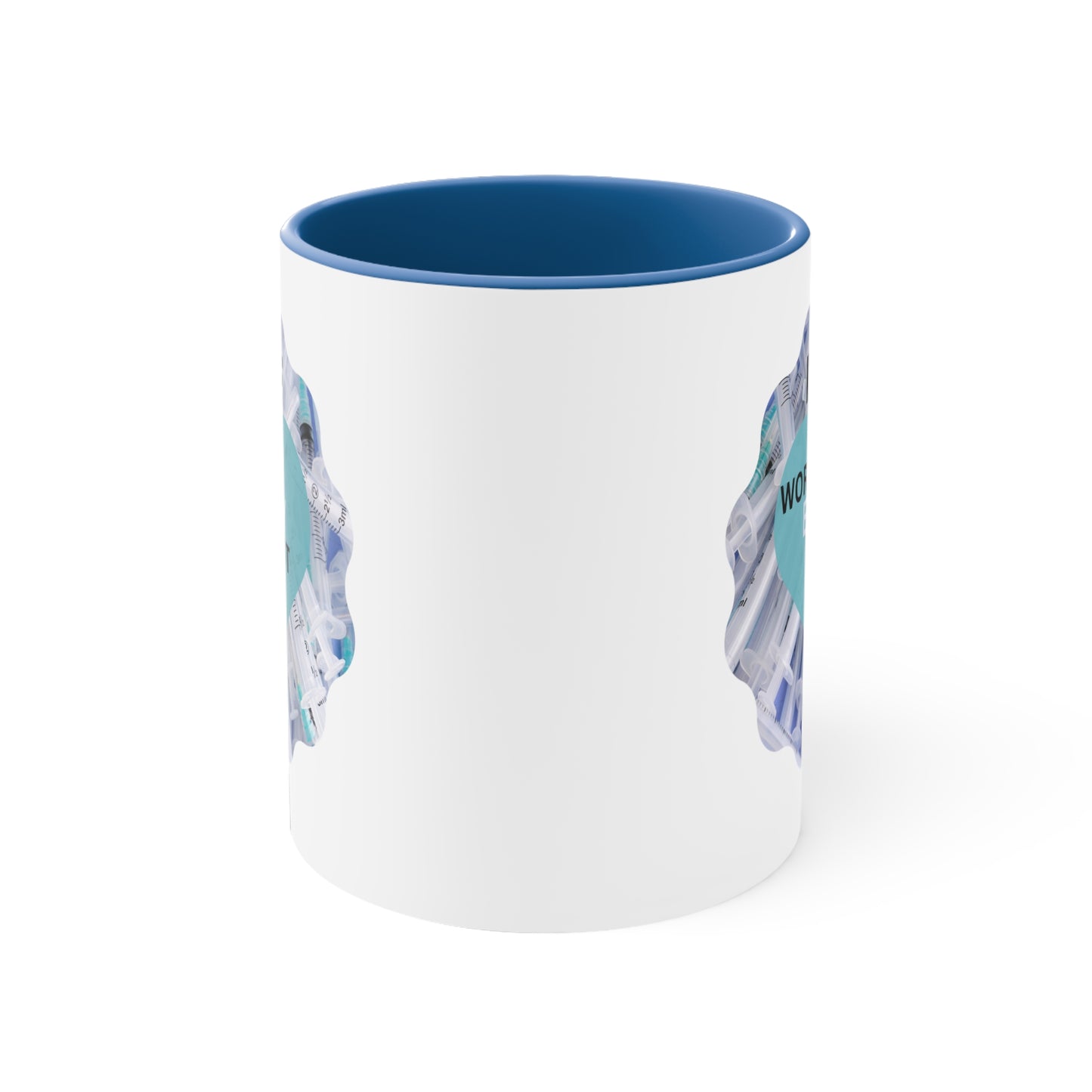 IVF Worth Every Shot Accent Coffee Mug, 11oz