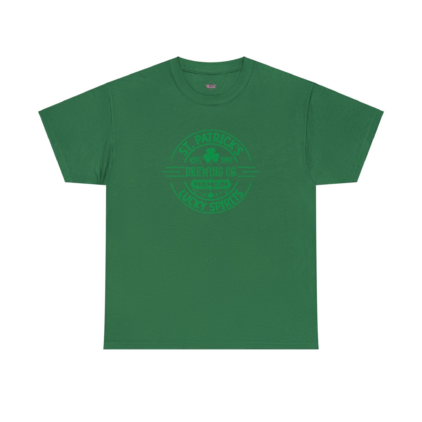 St. Patrick's Brewing Co. Style 3 Unisex Heavy Cotton Tee