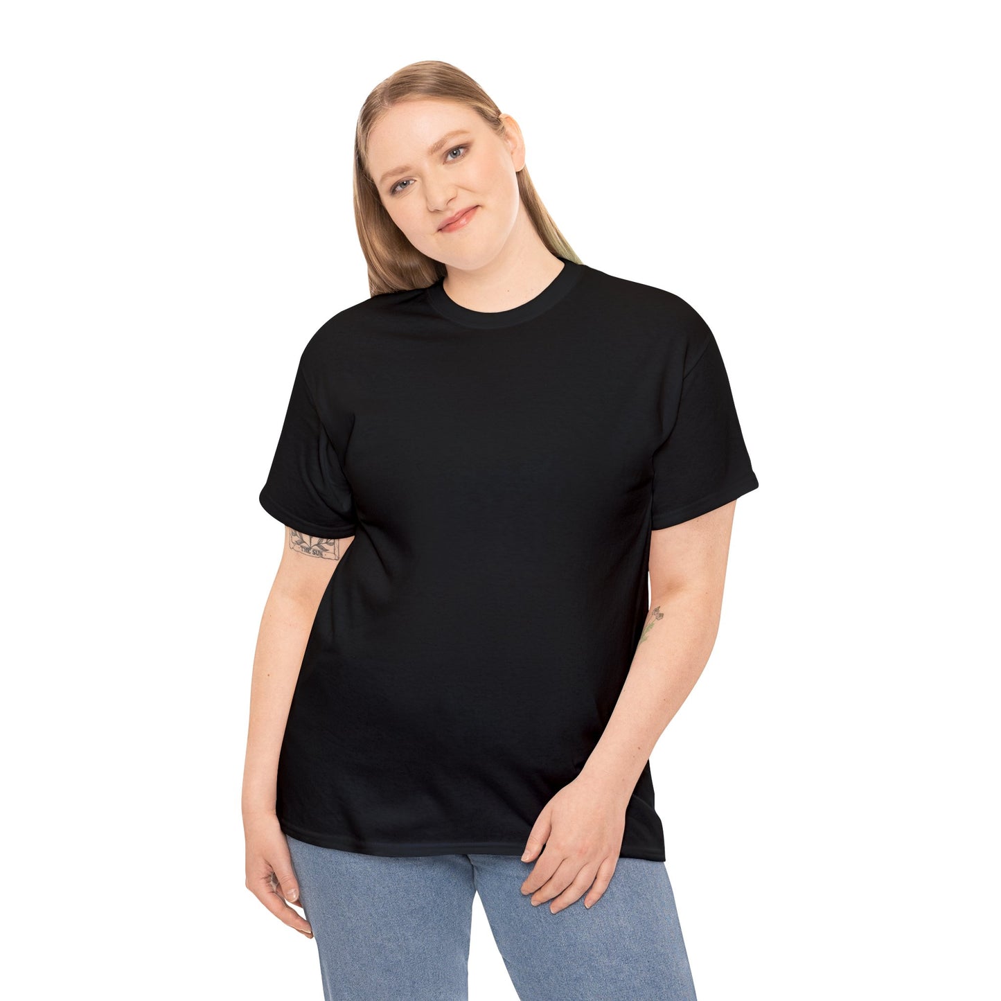 Firefighter Honor: Honoring The Past Protecting The Future (on back) Unisex Heavy Cotton Tee