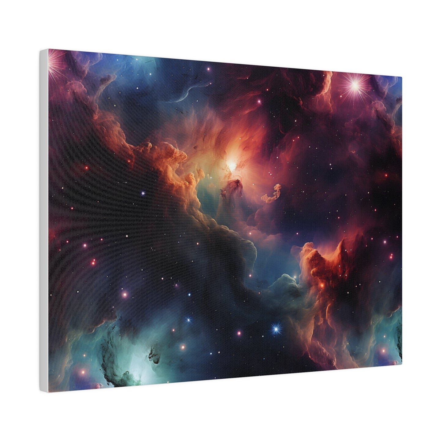 Cosmic Nebula Matte Canvas, Stretched, 0.75"