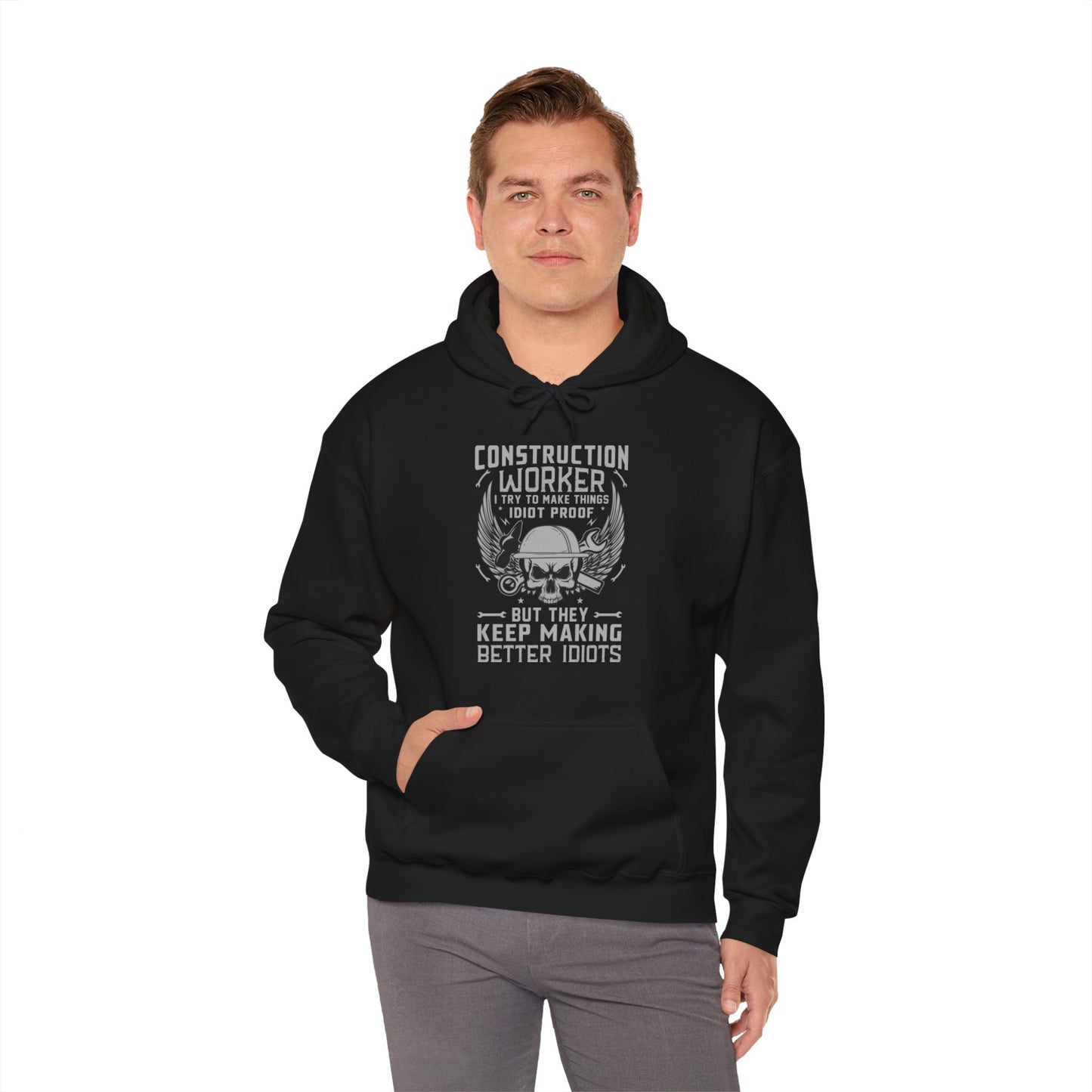 Contruction Worker Unisex Heavy Blend™ Hooded Sweatshirt