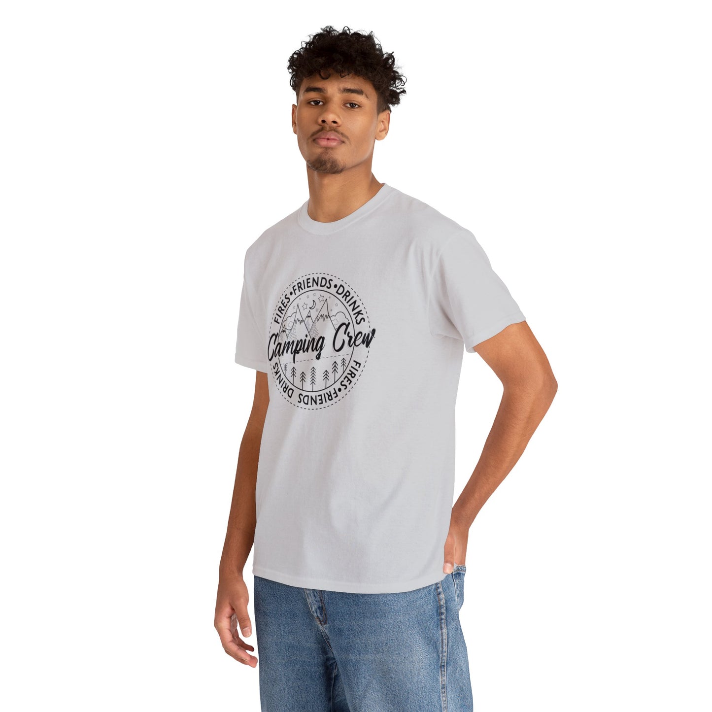 Camping Crew Unisex Heavy Cotton Tee