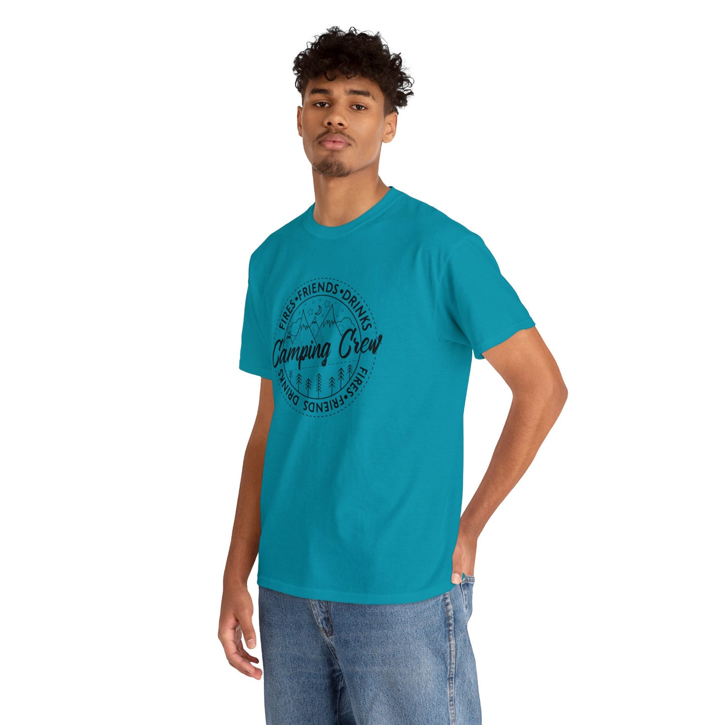 Camping Crew Unisex Heavy Cotton Tee