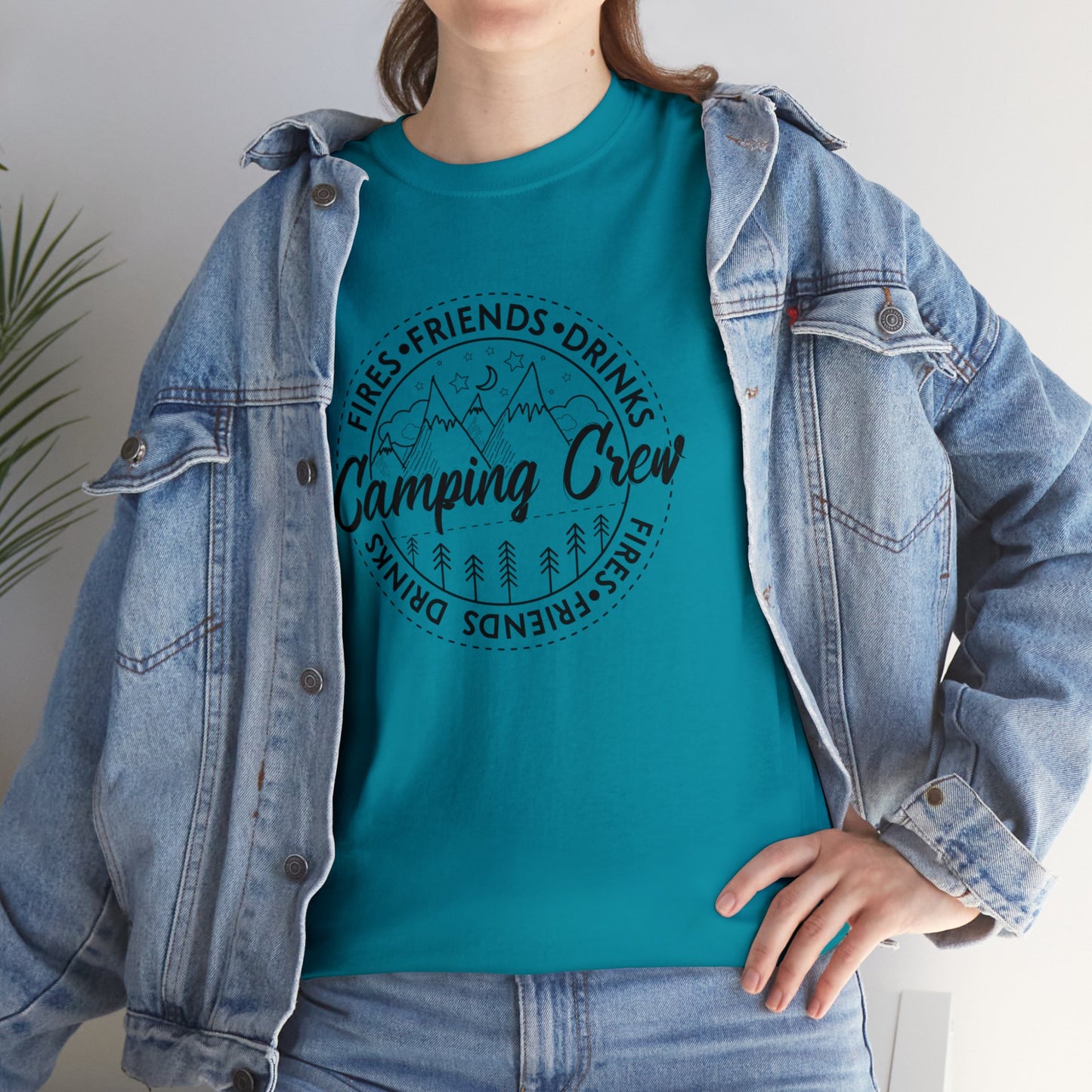 Camping Crew Unisex Heavy Cotton Tee