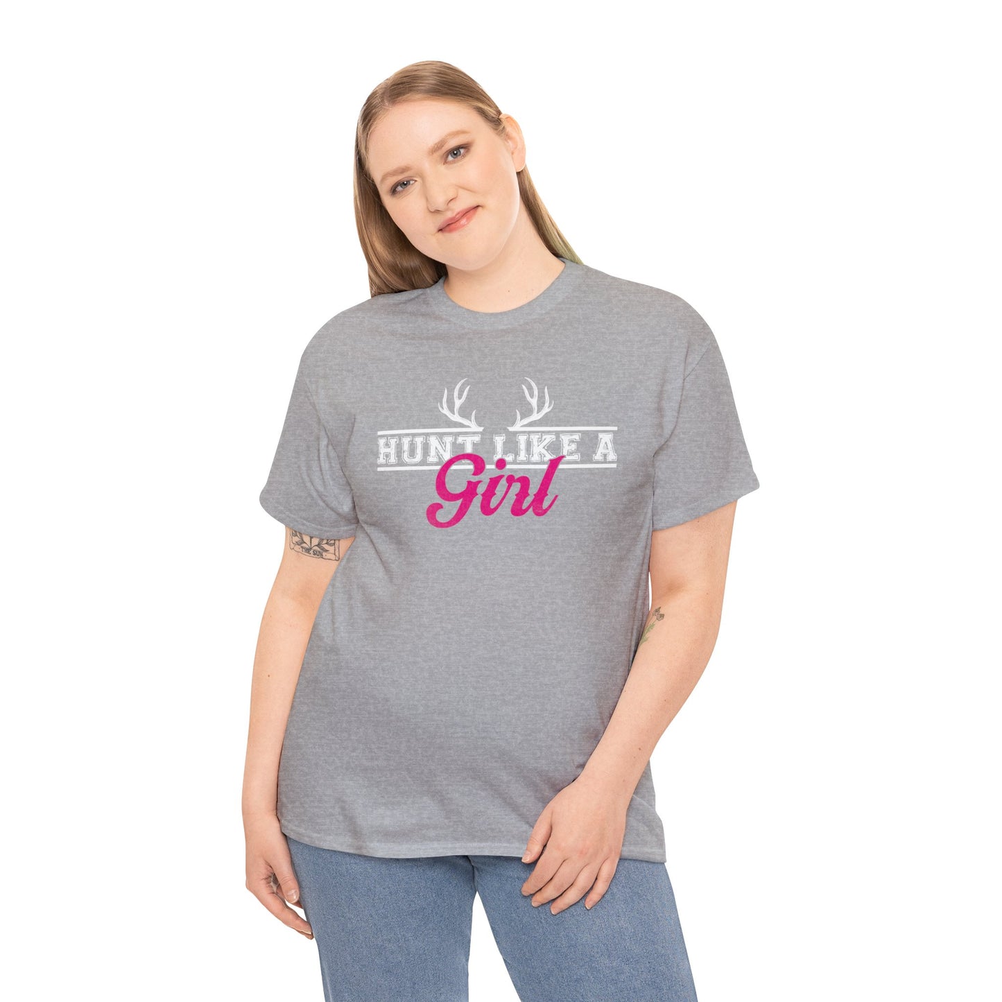 Hunt Like a Girl Unisex Heavy Cotton Tee