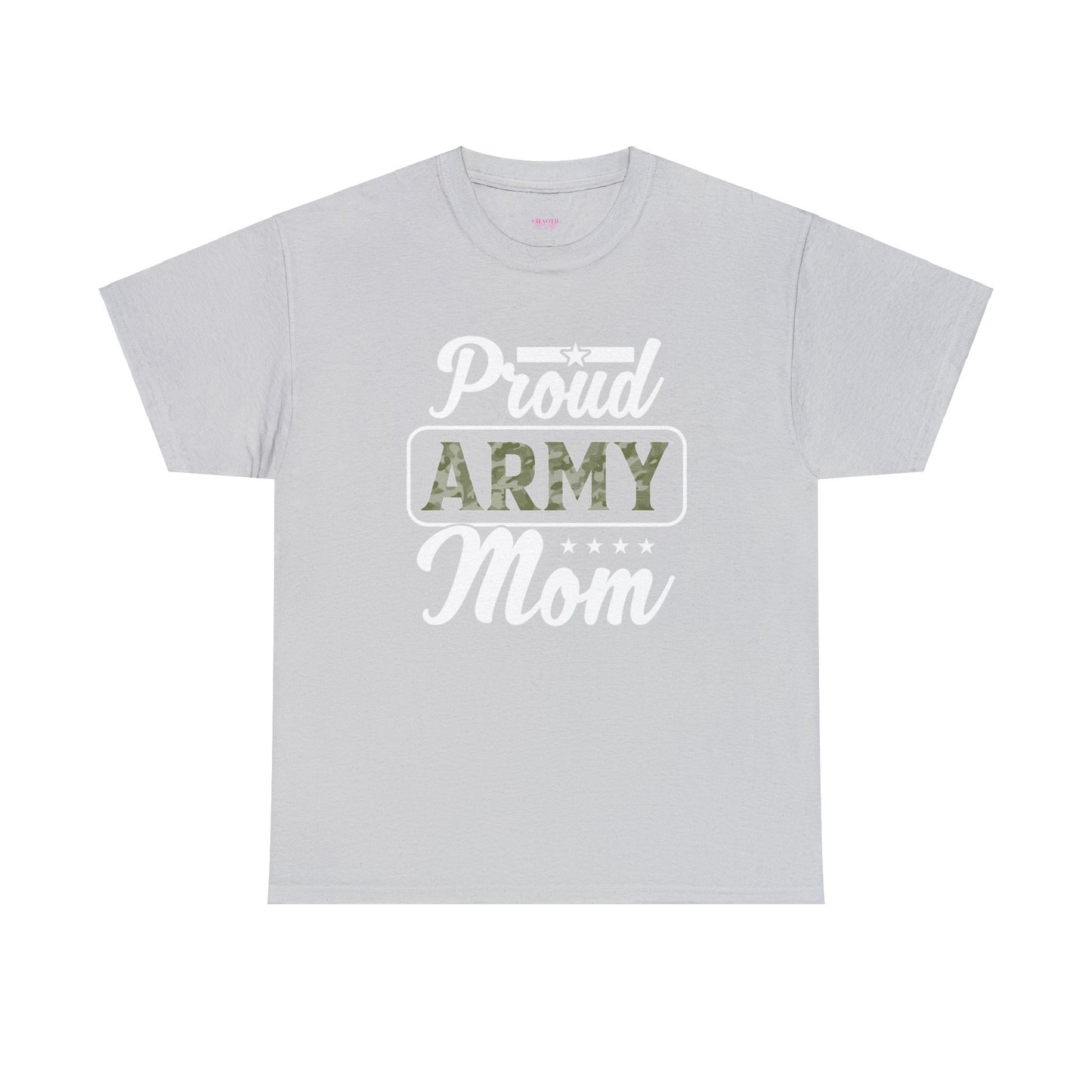 Proud ARMY Mom Unisex Heavy Cotton Tee