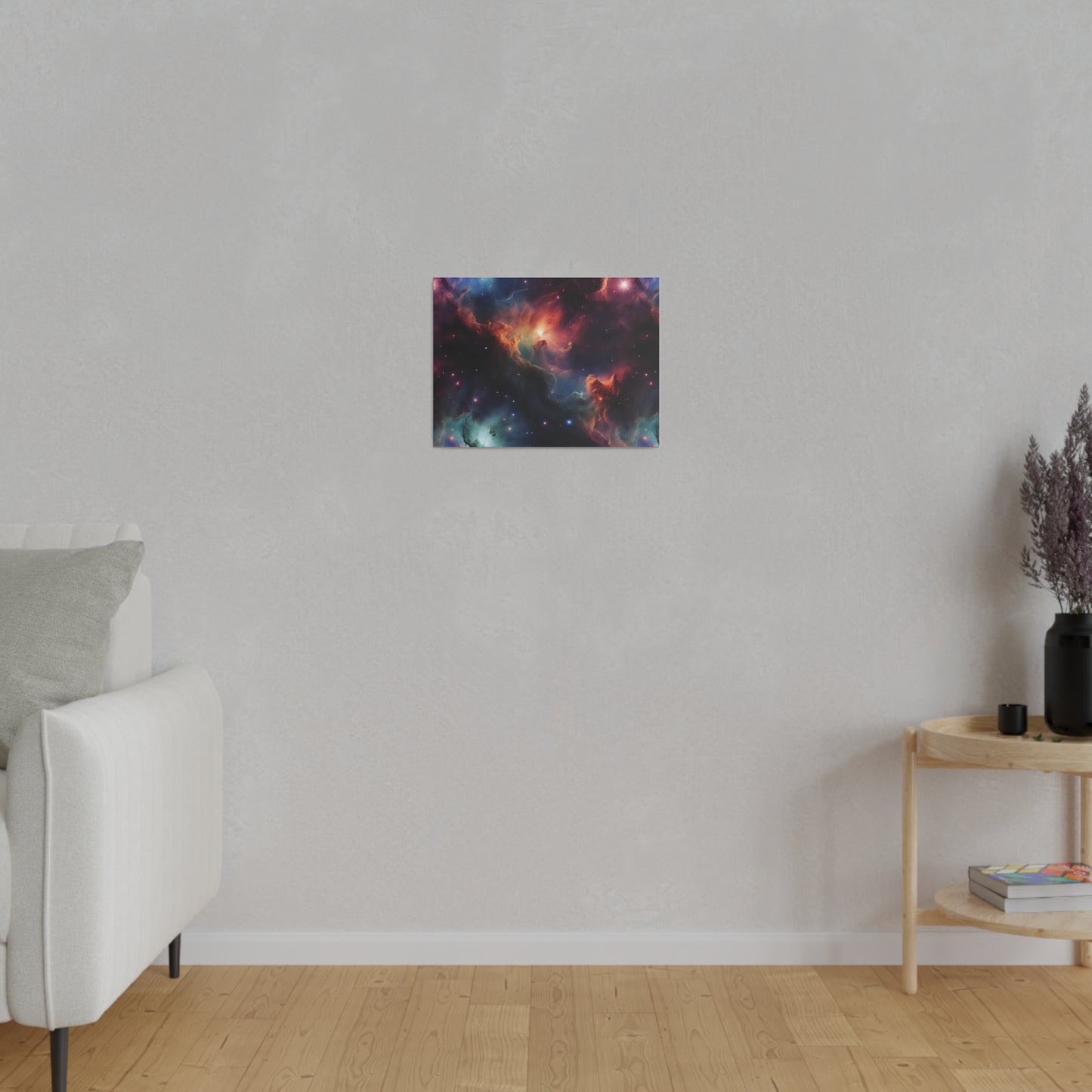 Cosmic Nebula Matte Canvas, Stretched, 0.75"