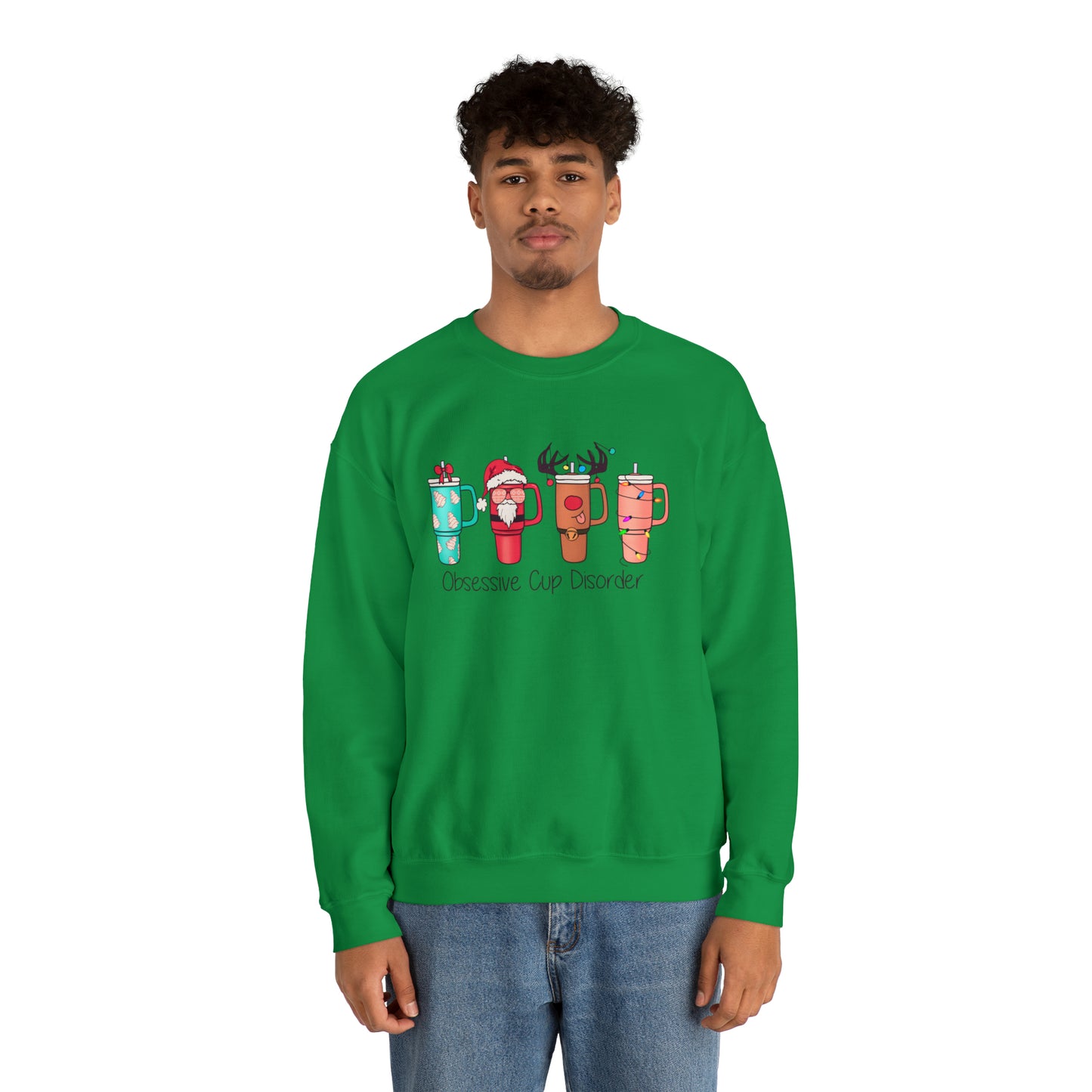 Obsessive Cup Disorder Unisex Heavy Blend™ Crewneck Sweatshirt
