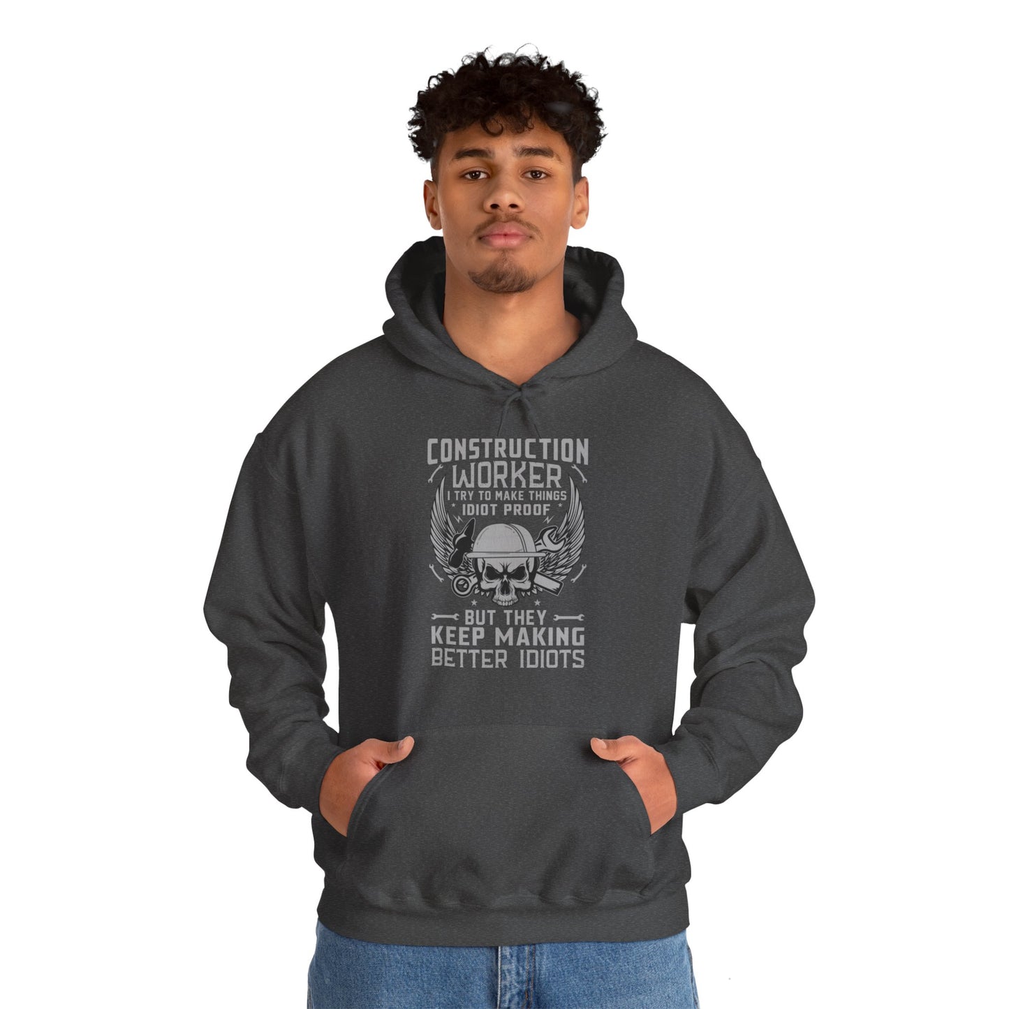 Contruction Worker Unisex Heavy Blend™ Hooded Sweatshirt