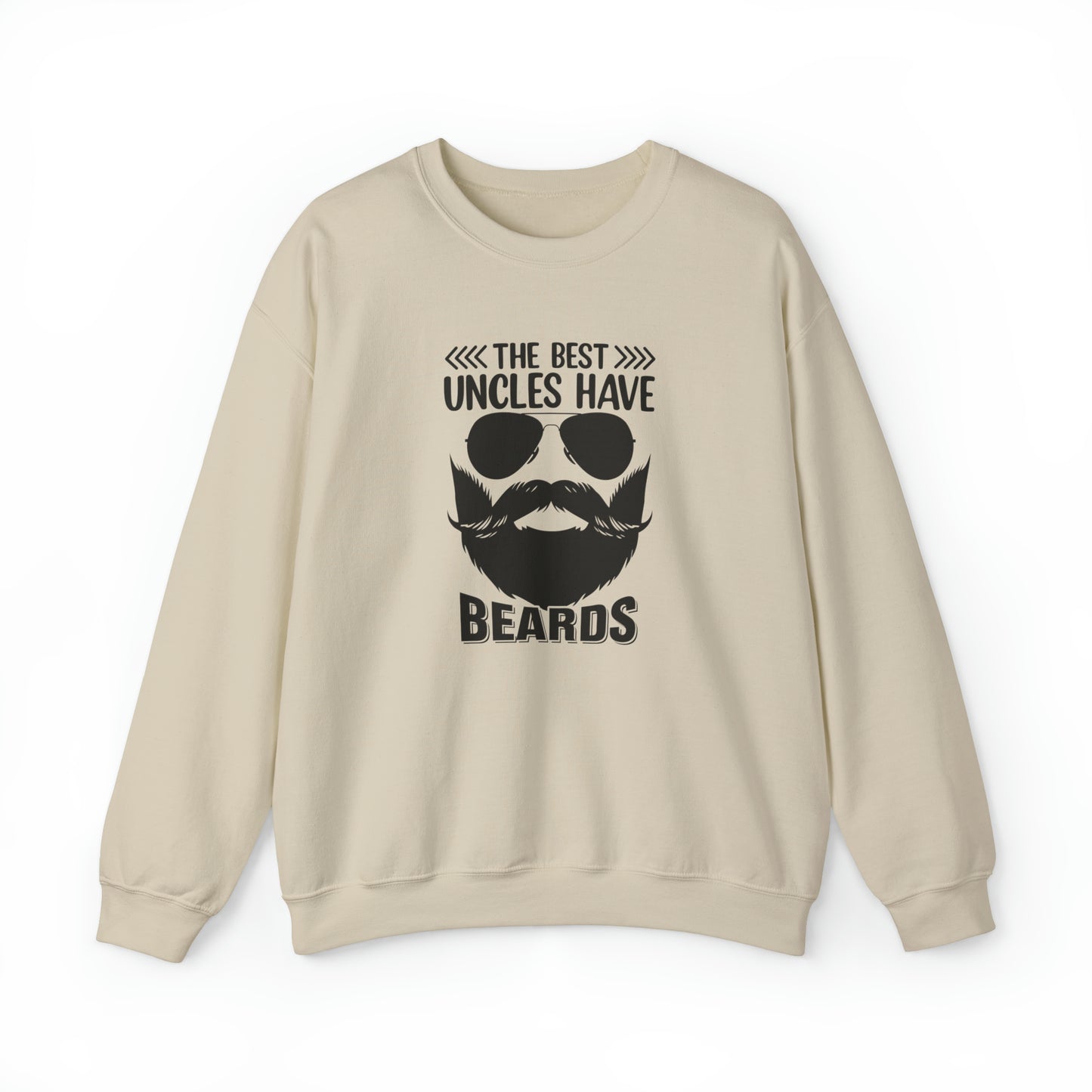 The Best Uncles Have Beards Unisex Heavy Blend™ Crewneck Sweatshirt