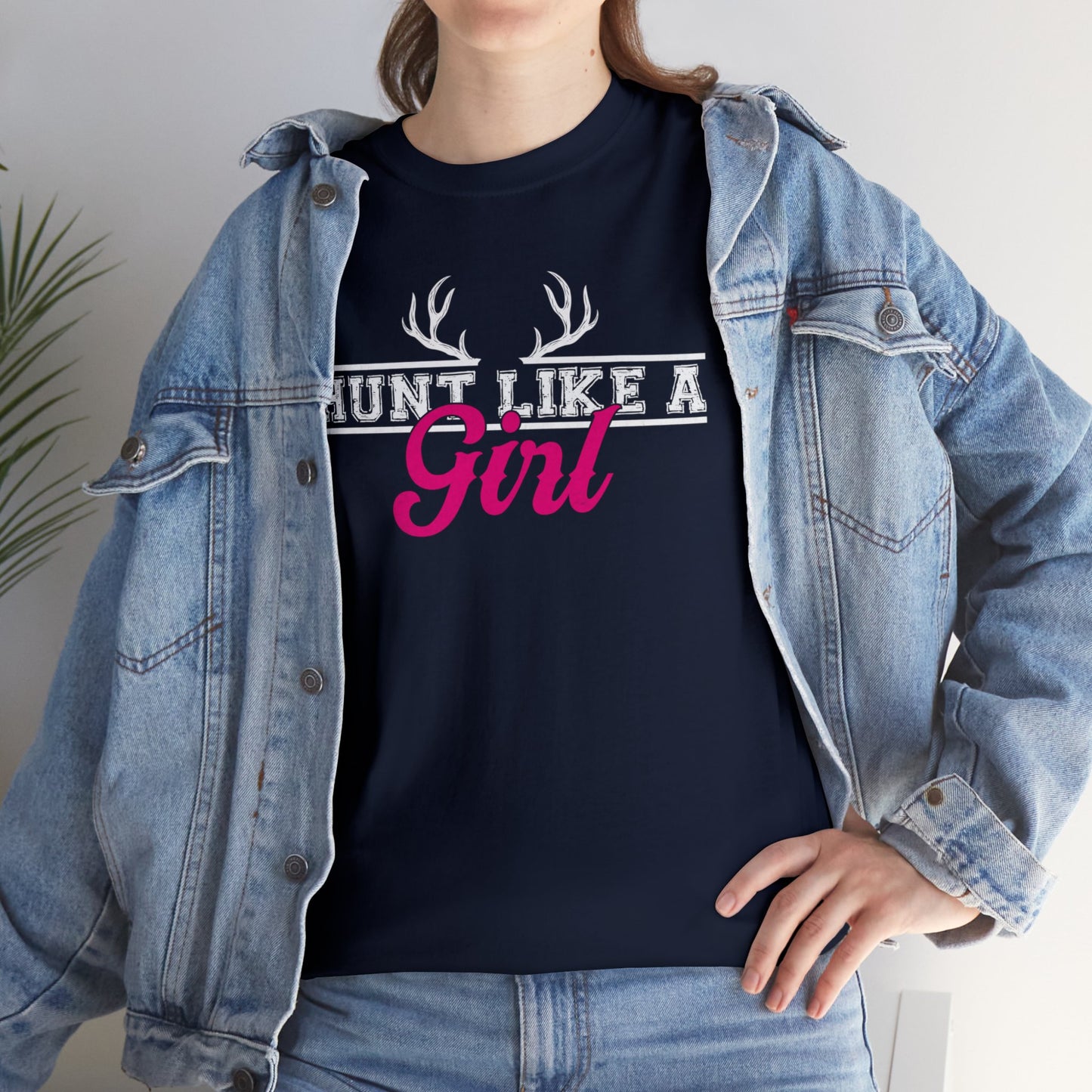 Hunt Like a Girl Unisex Heavy Cotton Tee