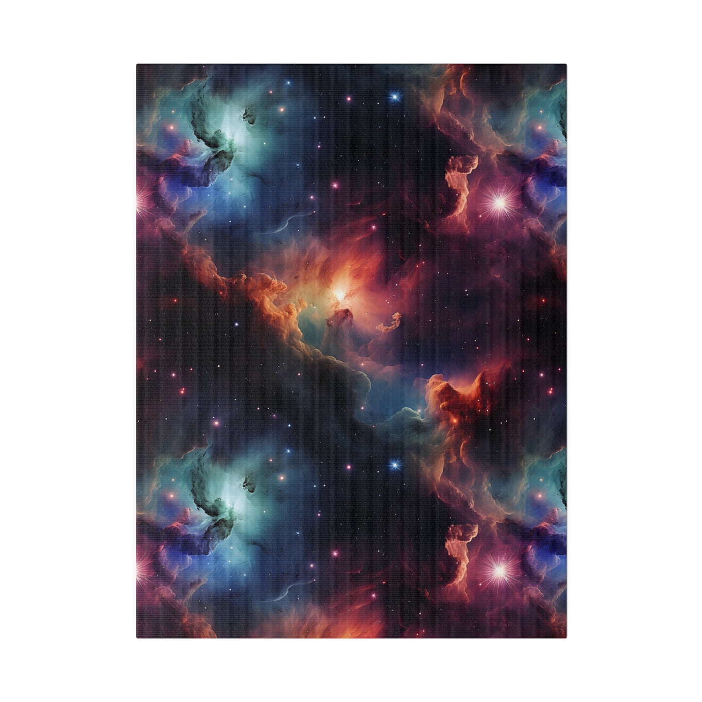 Cosmic Nebula Matte Canvas, Stretched, 0.75"