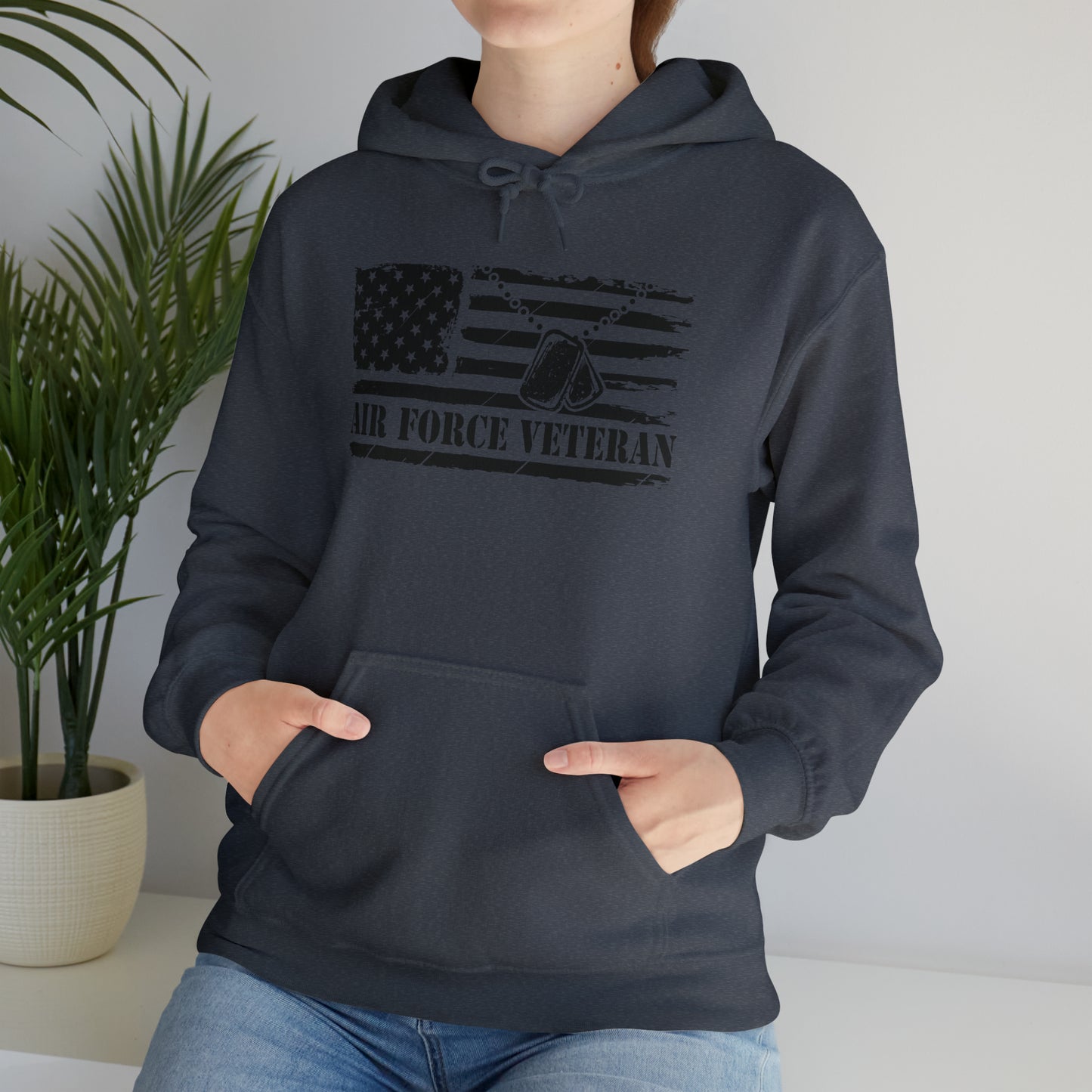 Air Force Veteran Unisex Heavy Blend™ Hooded Sweatshirt