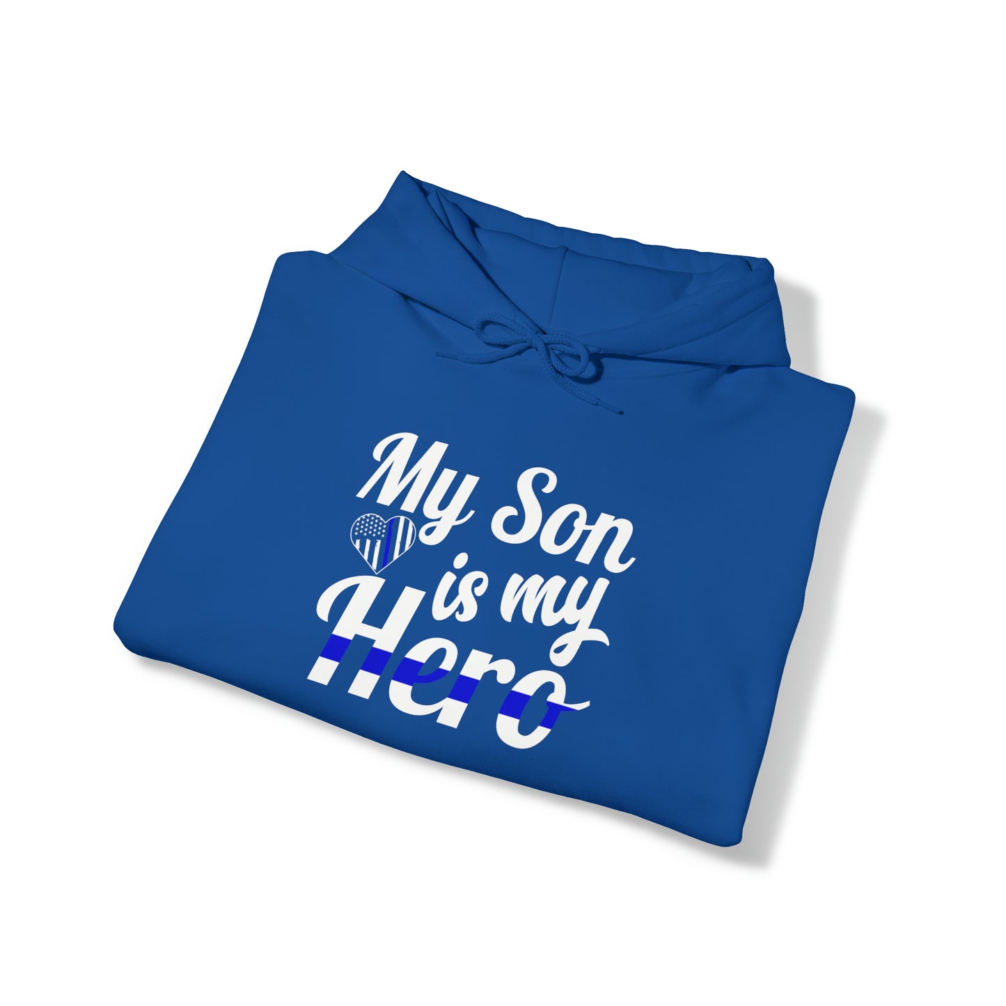 My Son My Hero Police Unisex Heavy Blend™ Hooded Sweatshirt