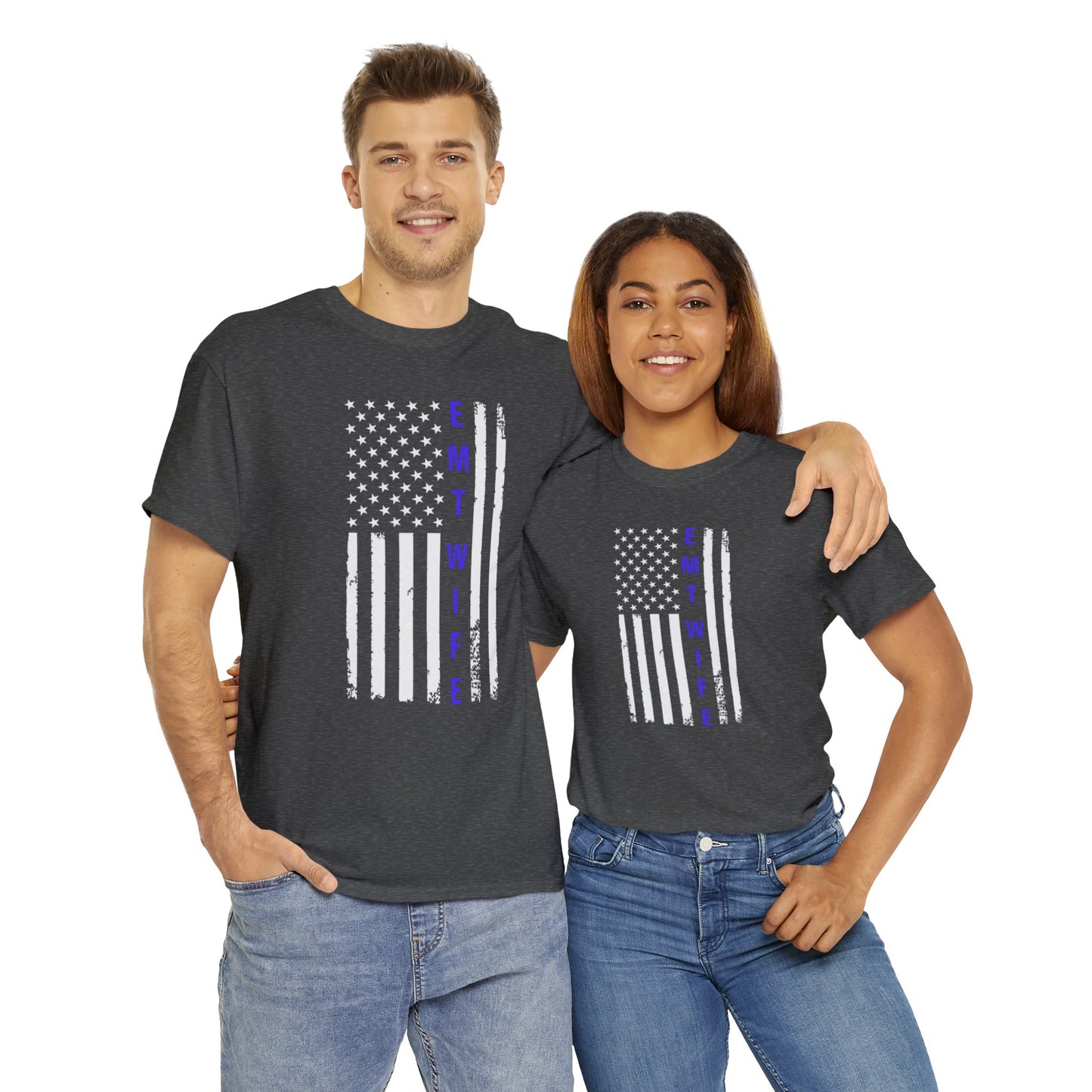EMT Wife Unisex Heavy Cotton Tee