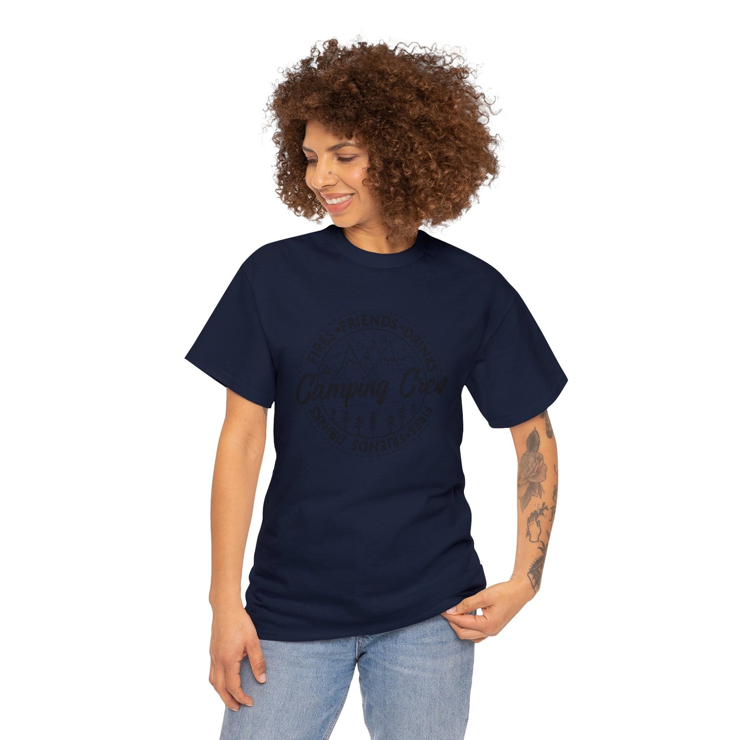 Camping Crew Unisex Heavy Cotton Tee